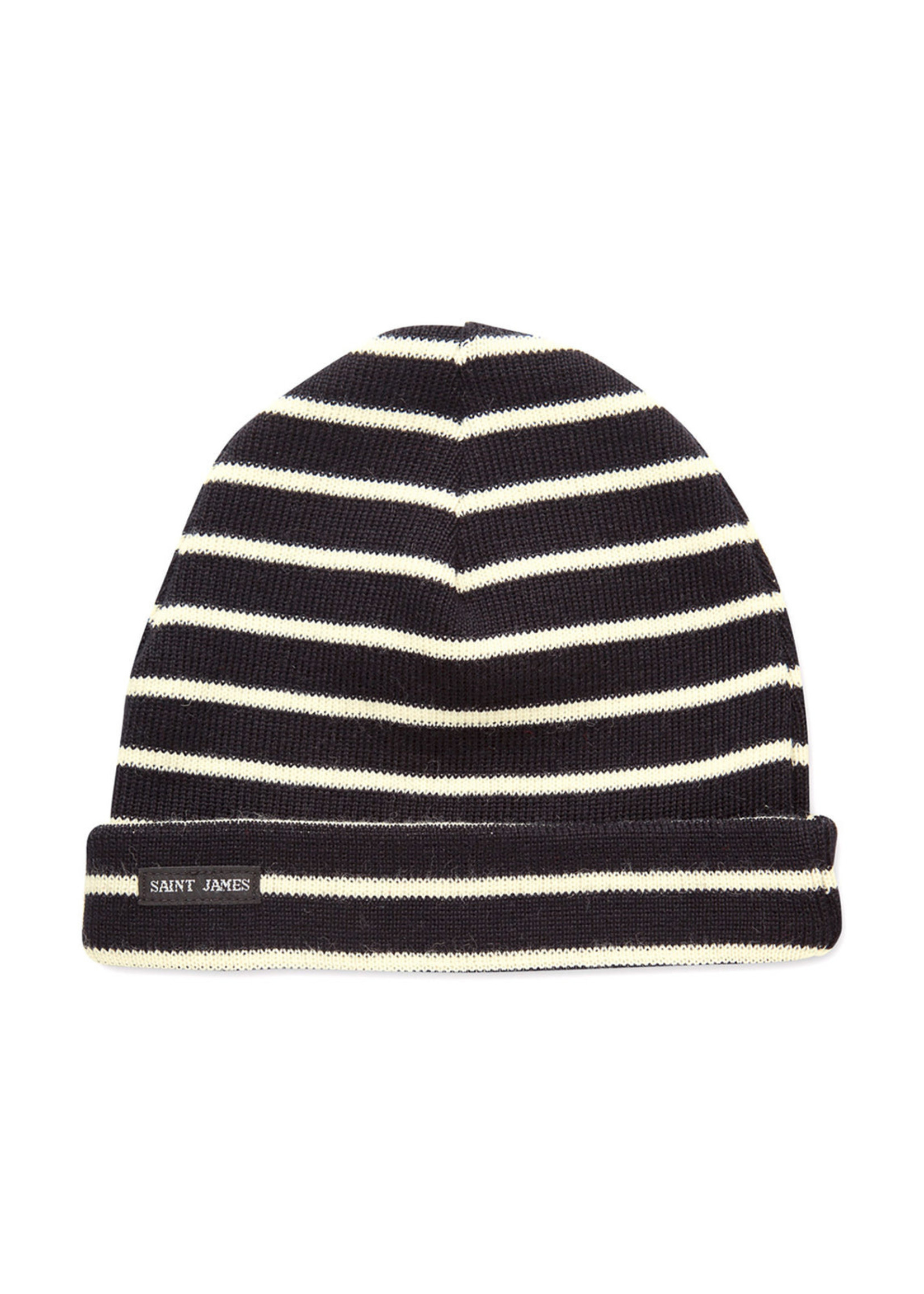 SAINT-JAMES Unisex striped sailor hat in soft wool