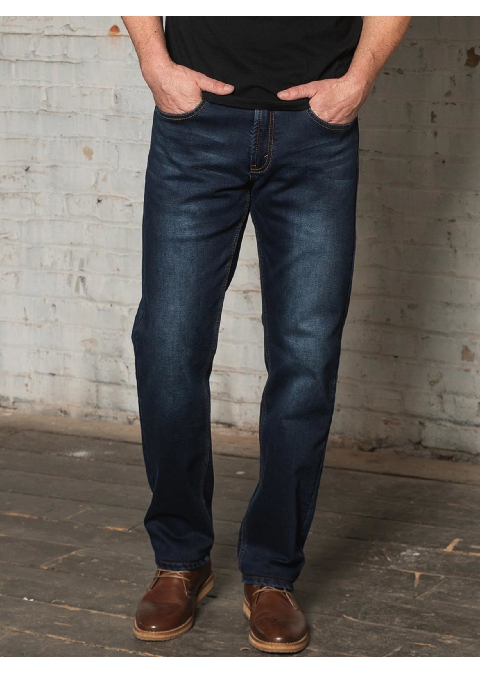 LOIS JEANS & JACKETS Jeans en tricot de denim coupe Brad-Homme