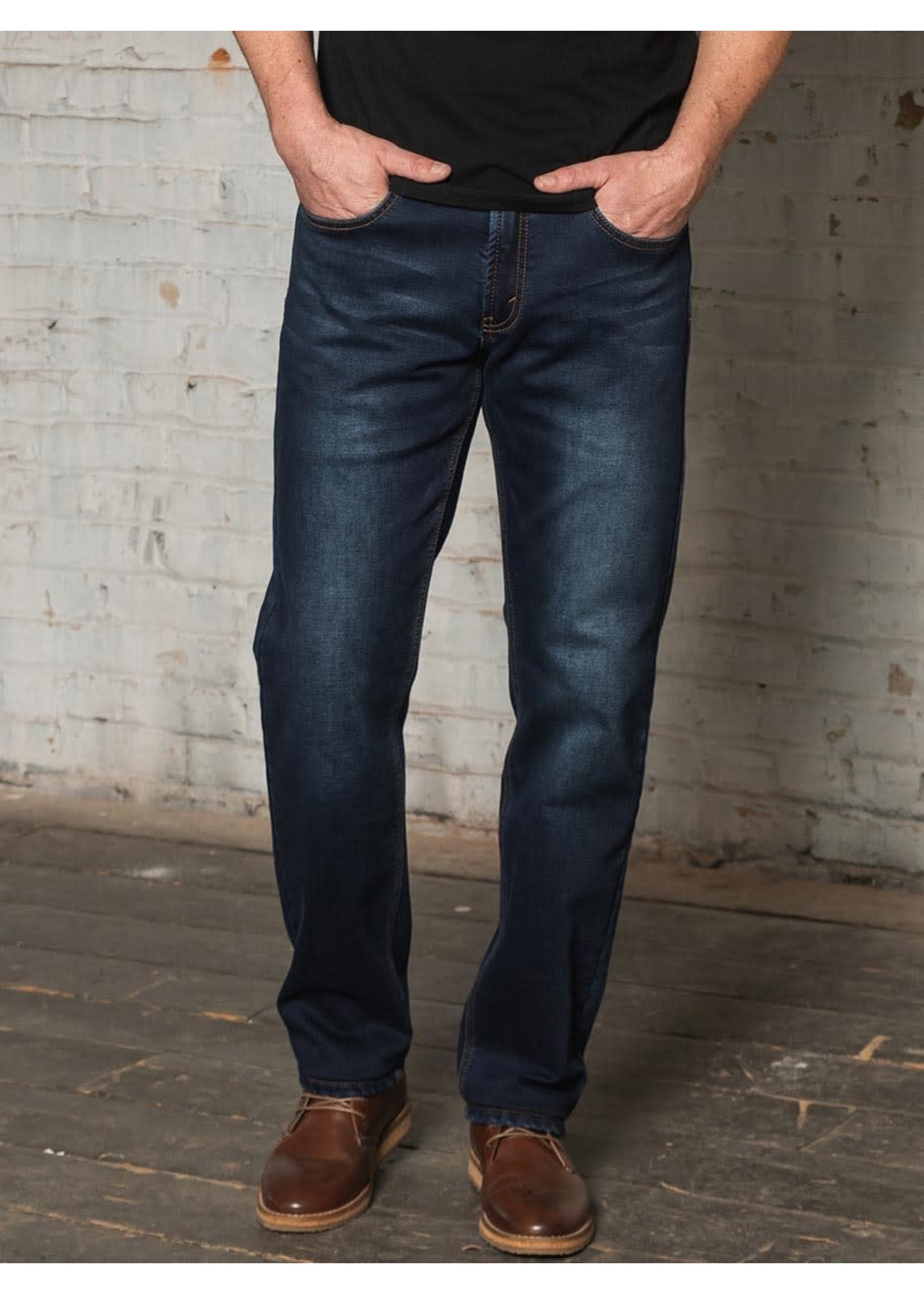 LOIS JEANS & JACKETS Jeans en tricot de denim coupe Brad-Homme