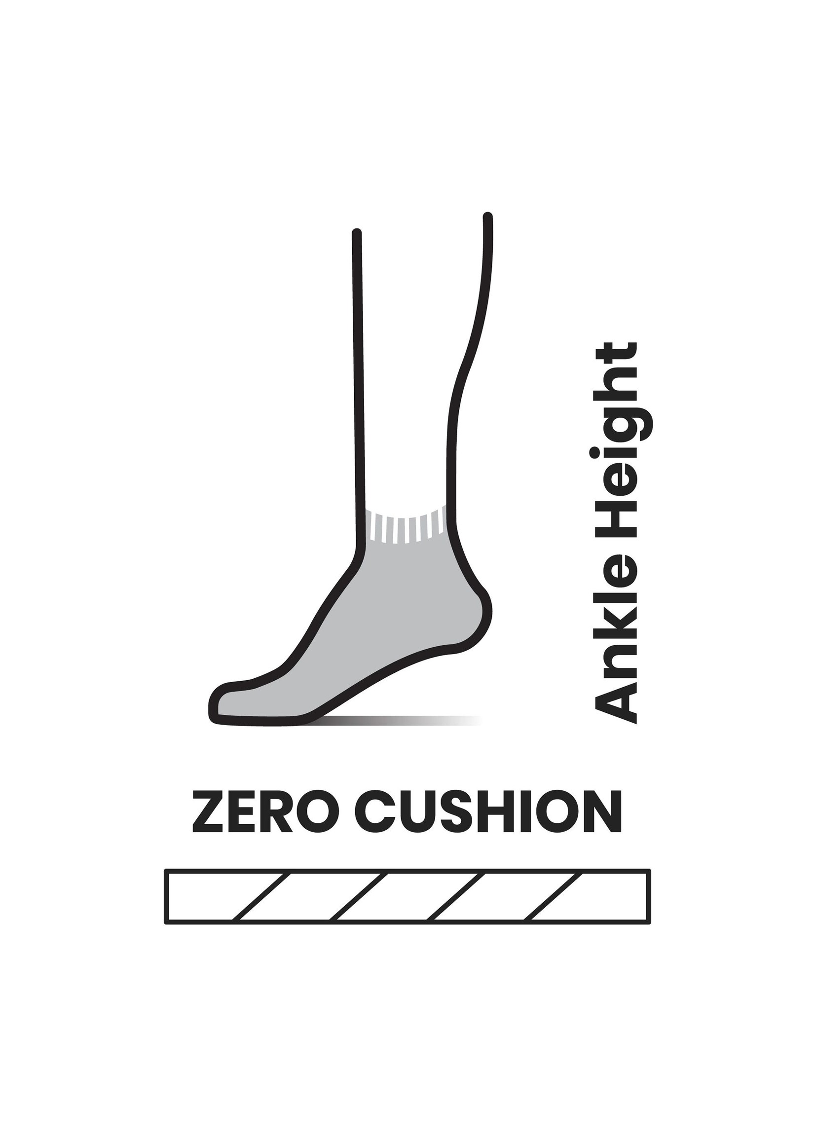 SMARTWOOL Socquette matelassée Run Zero Cushion-Homme