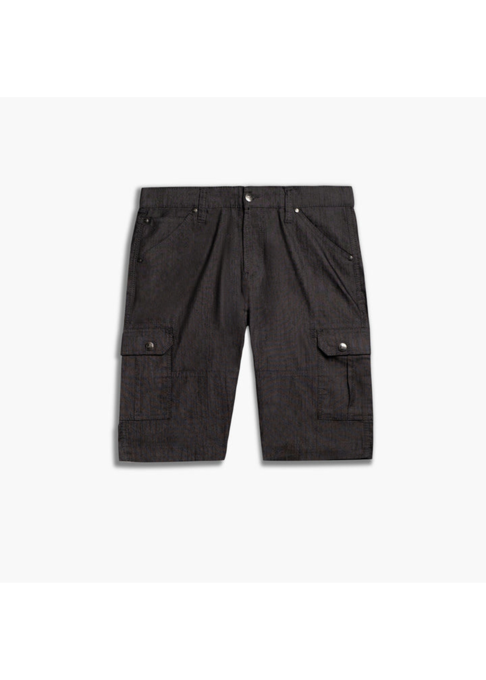 Lois - ENRIQUE - Stretch Cargo Shorts - Slub Twill - (Paprika, Corn) 