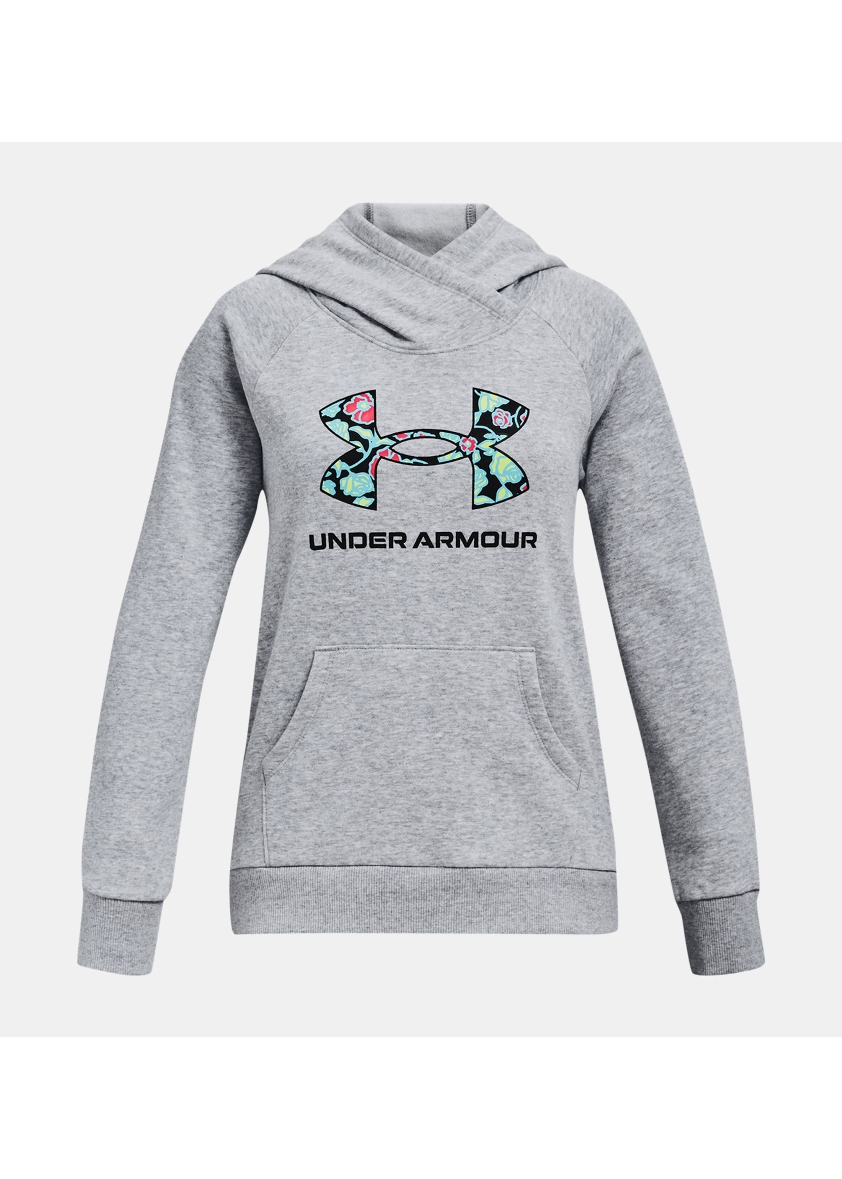 UNDER ARMOUR Chandail à capuchon avec gros logo-Fille