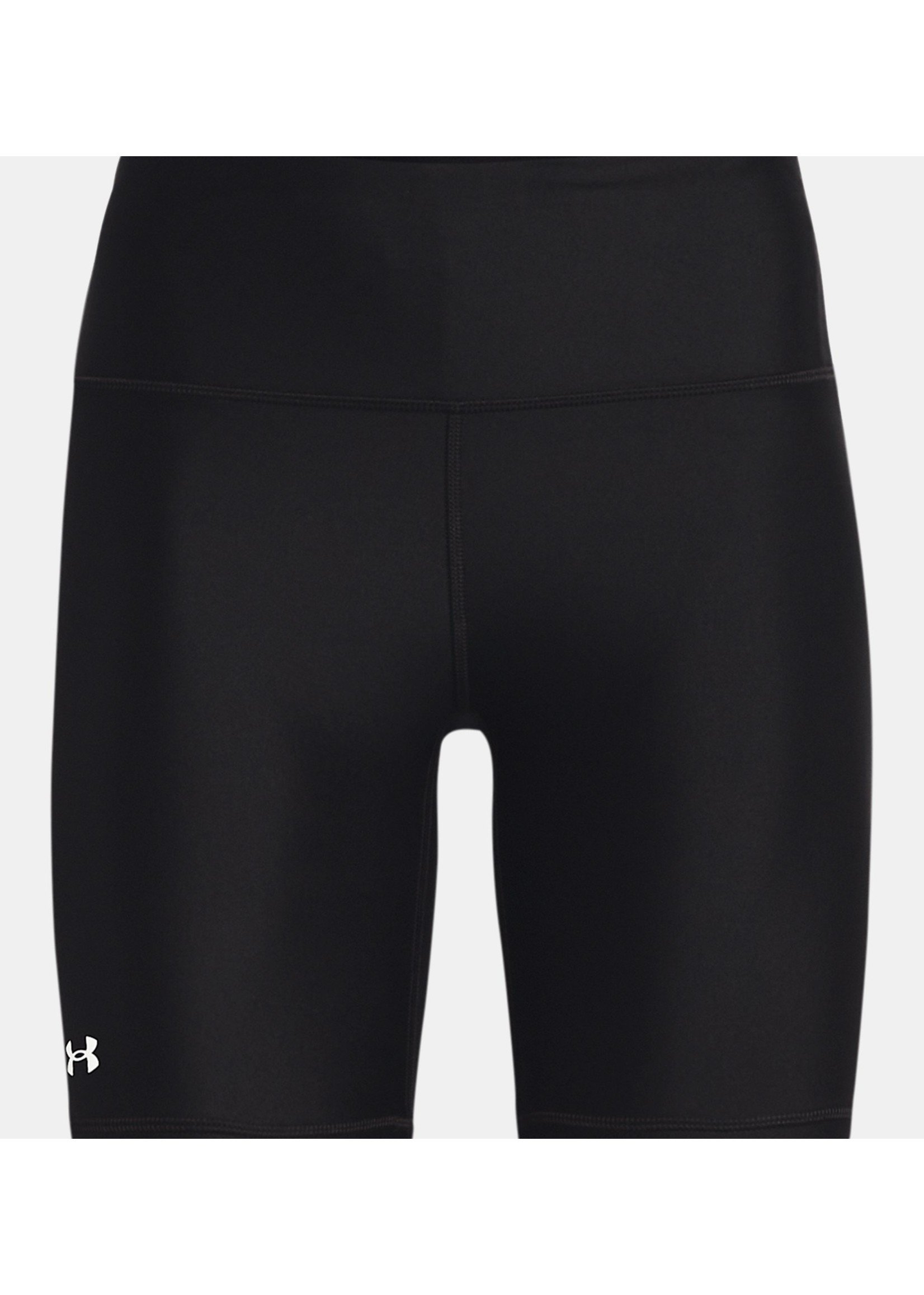 Under Armour AUTHENTICS SHORT - Leggings - black/white/black 