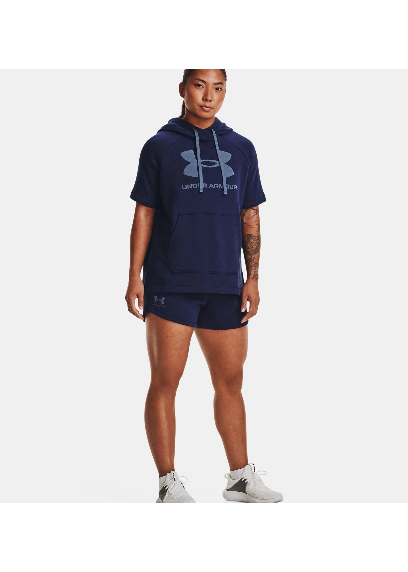 UNDER ARMOUR Short en molleton UA Rival-Femme