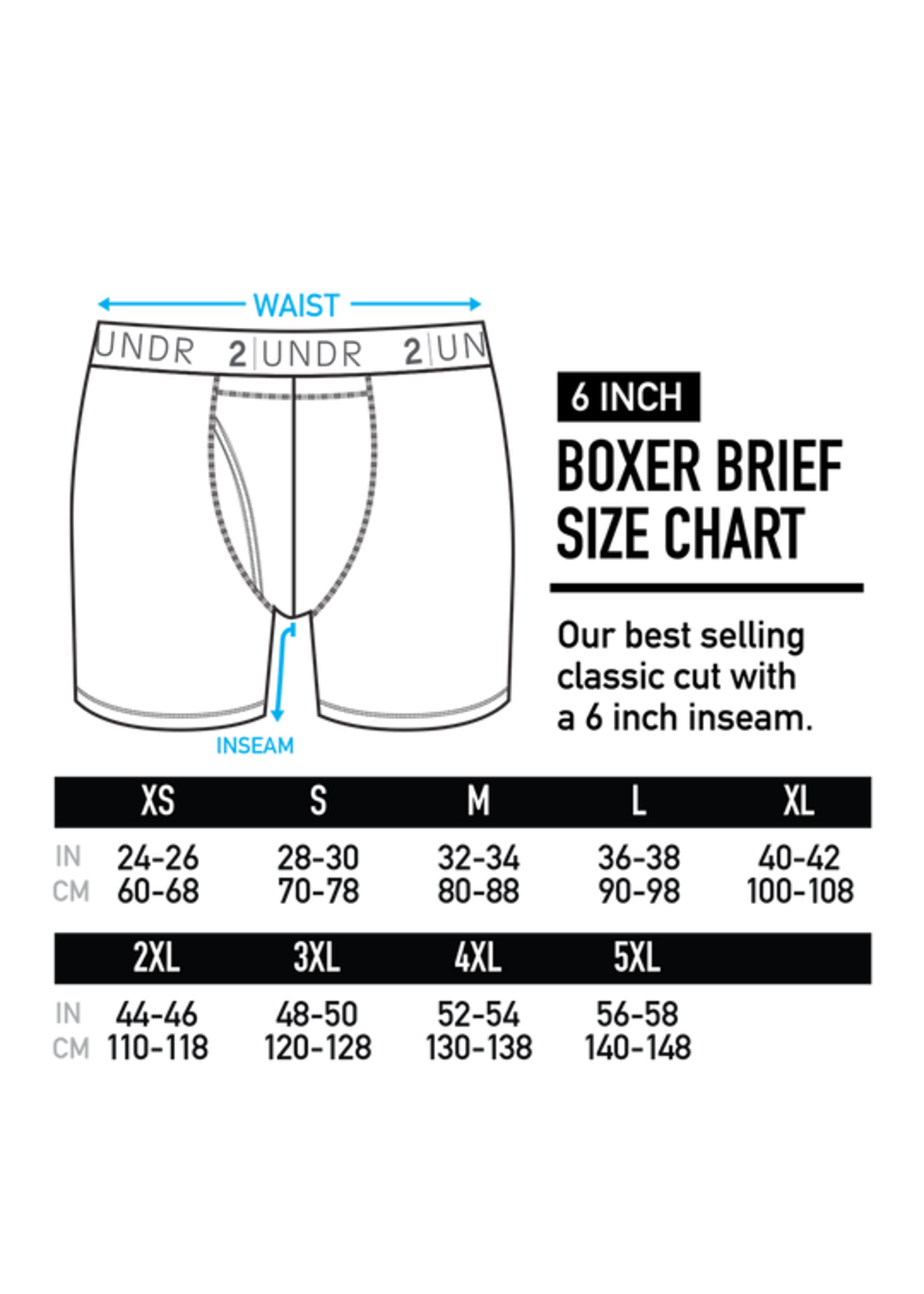 2|UNDR Boxer 6'' Flow Shift avec micro-perforations pour homme - 5 couleurs disponibles