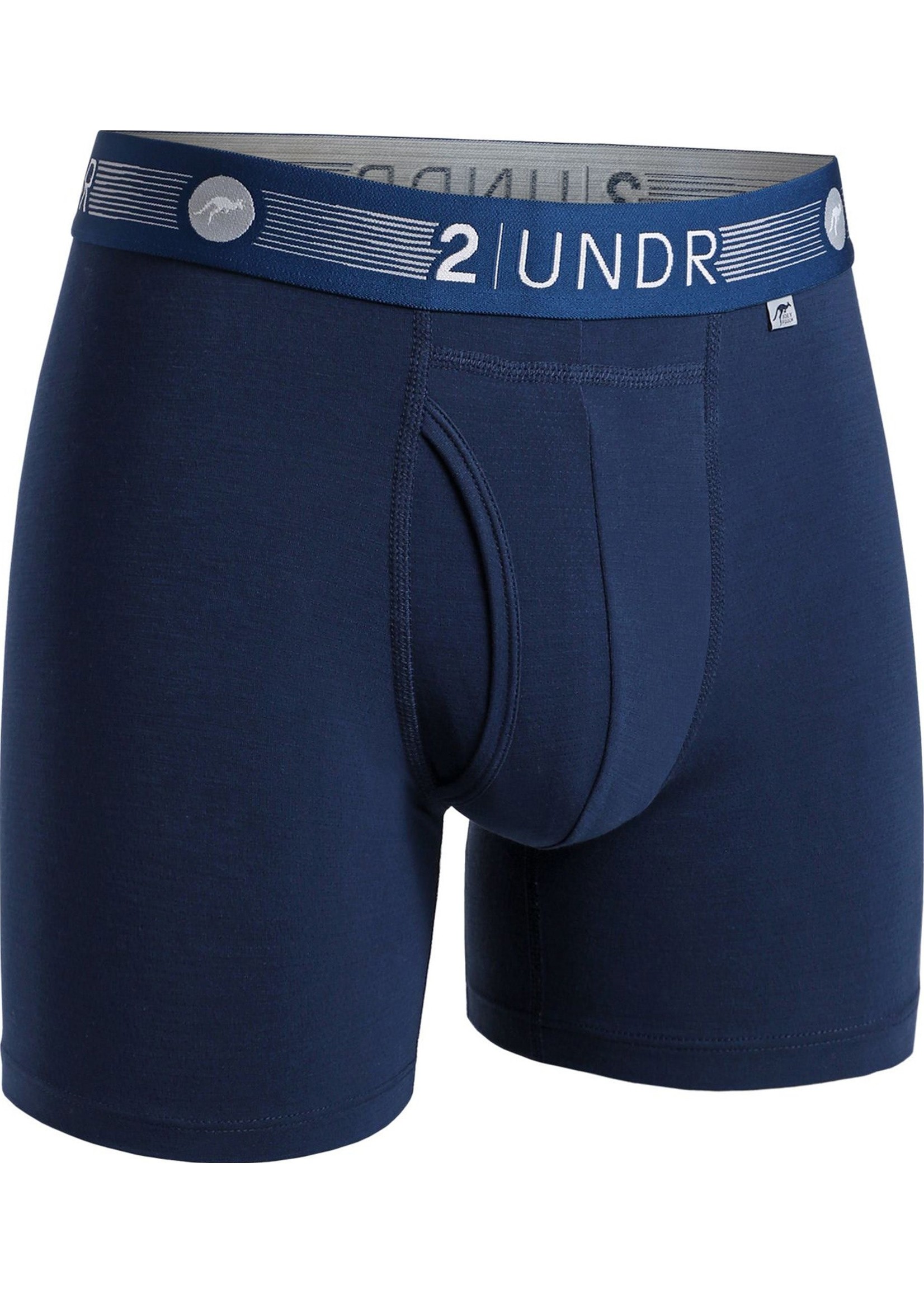 2|UNDR Boxer 6'' Flow Shift avec micro-perforations-Homme