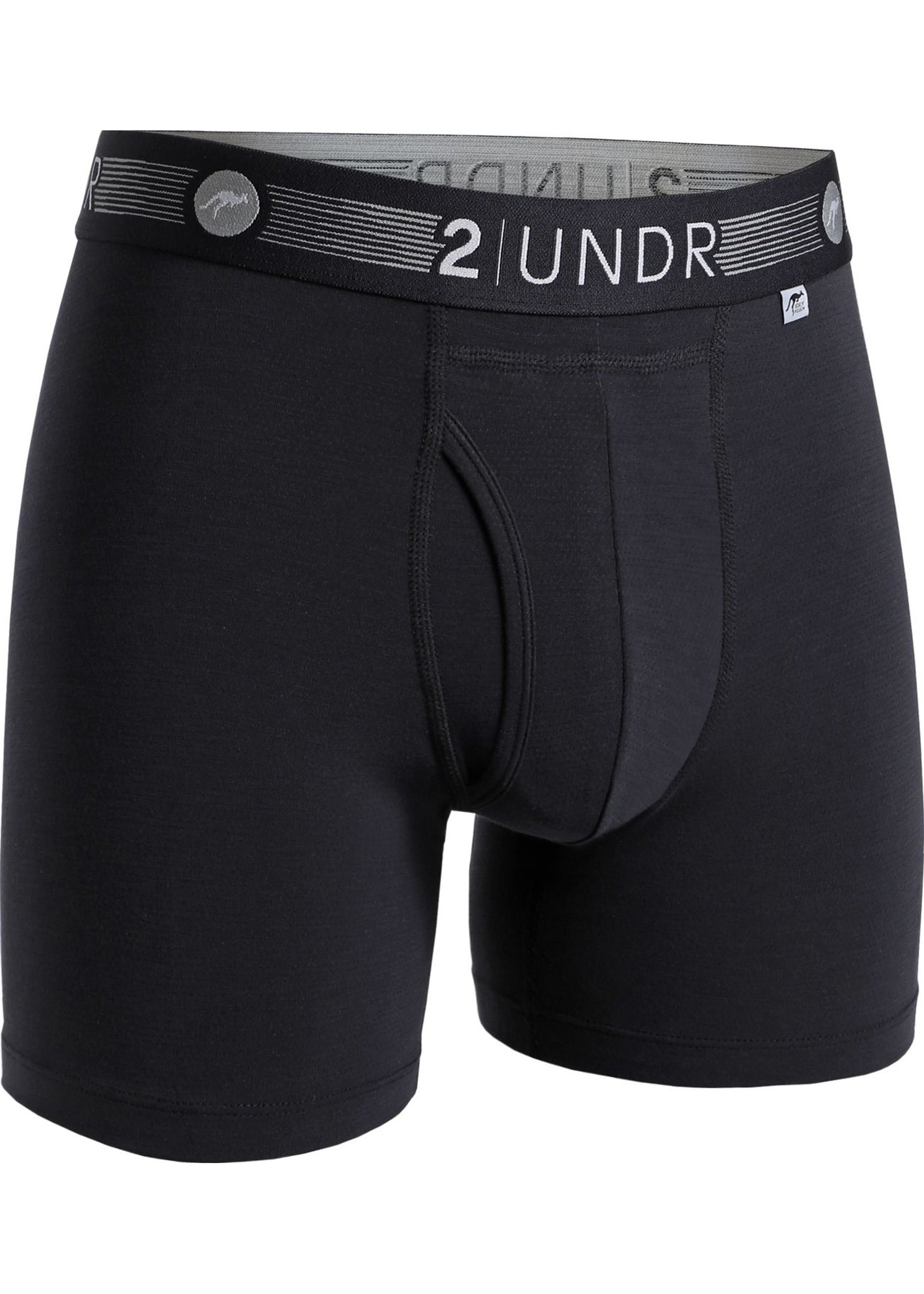 2|UNDR Boxer 6'' Flow Shift avec micro-perforations-Homme