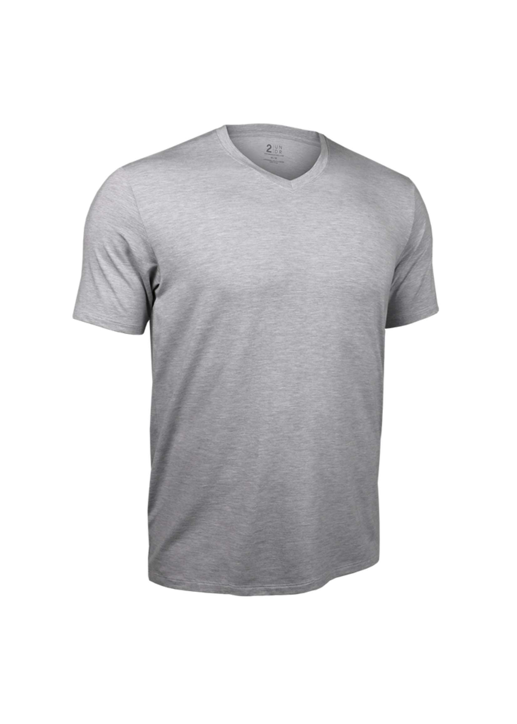 2|UNDR  LUXURY V NECK TEE