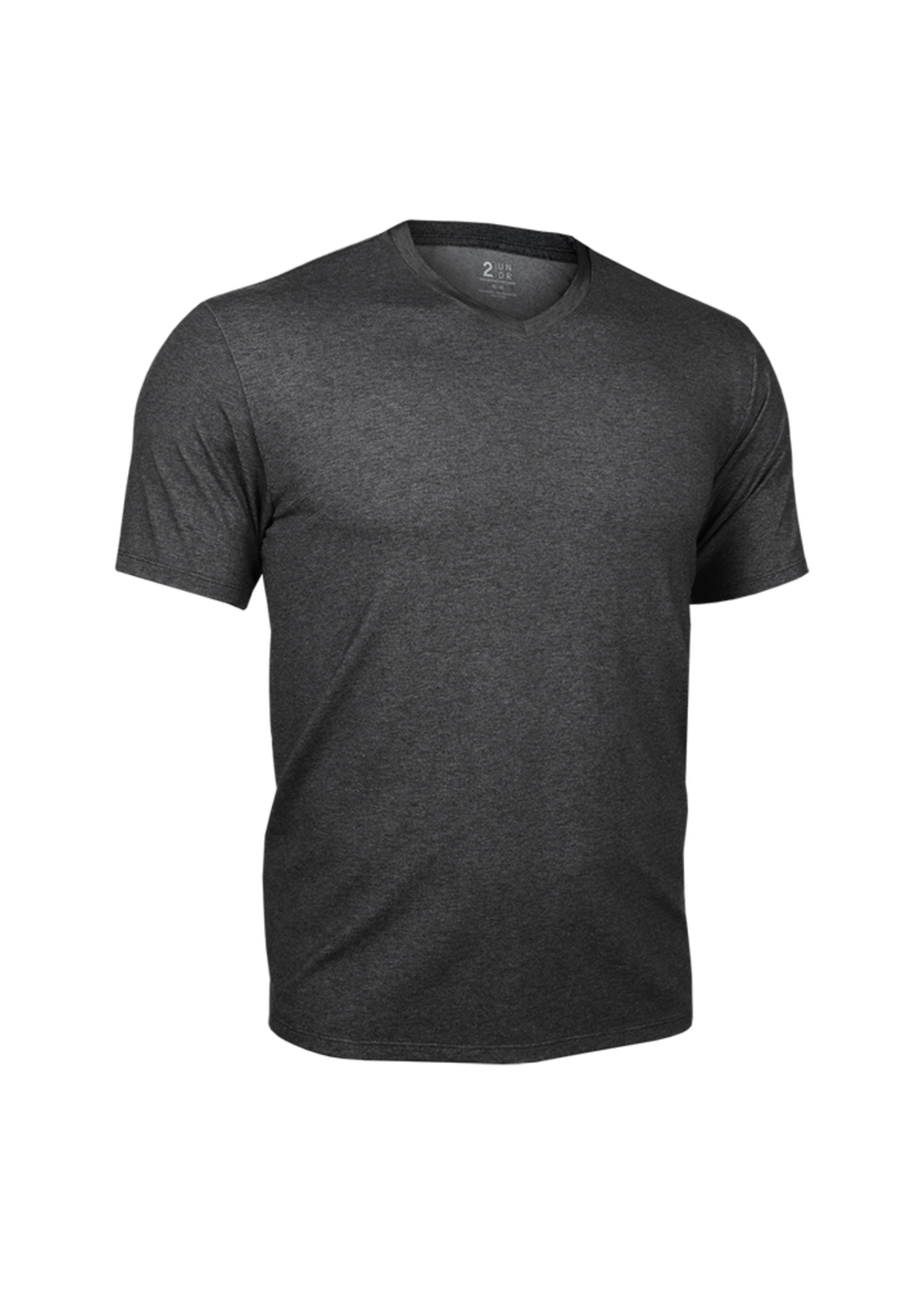 2|UNDR  LUXURY V NECK TEE