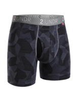 2|UNDR Boxer 6'' Swing Shift en mélange de modal avec motif de camouflage-Homme