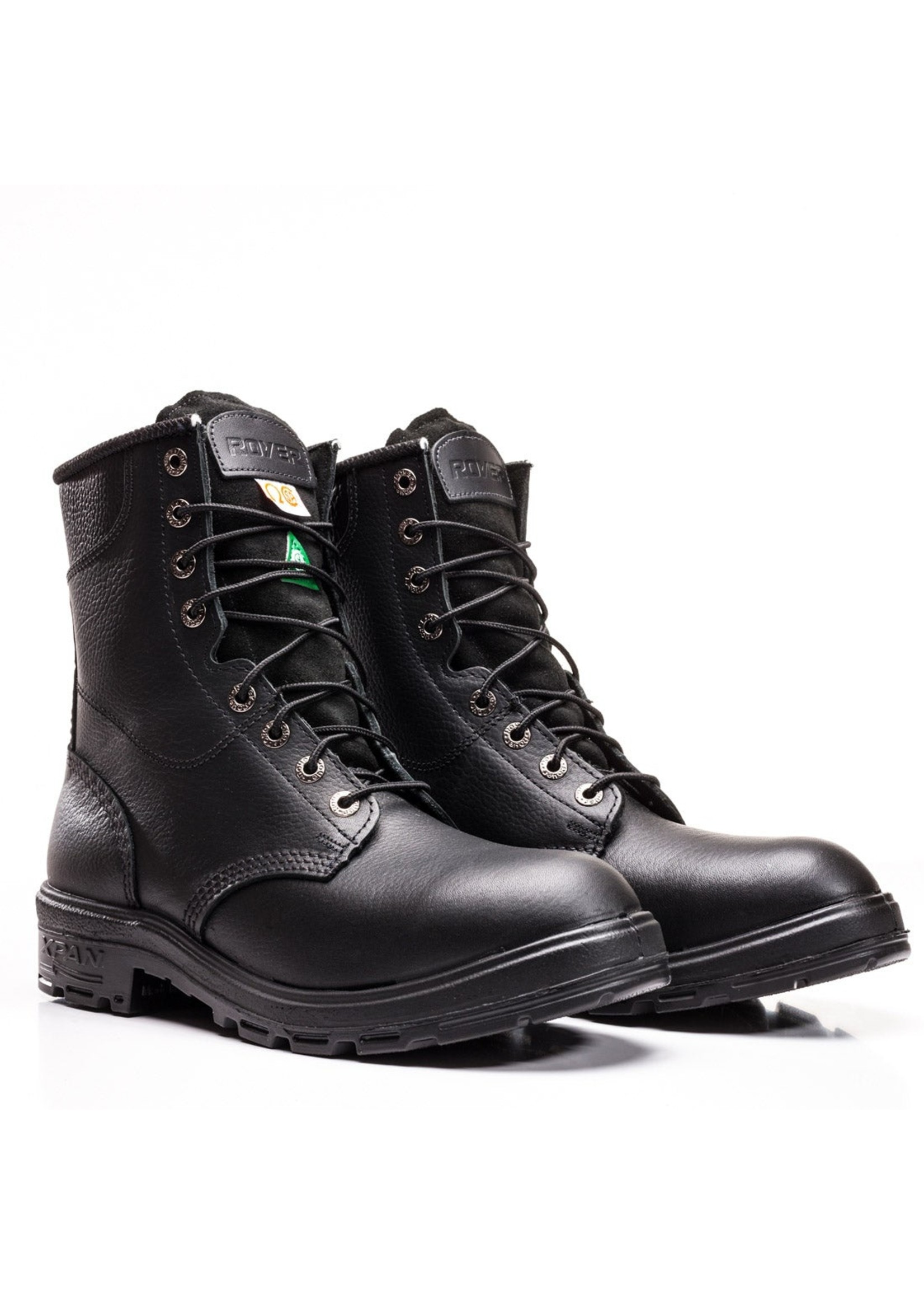 ROYER 8" all-leather work boots with XPAN sole