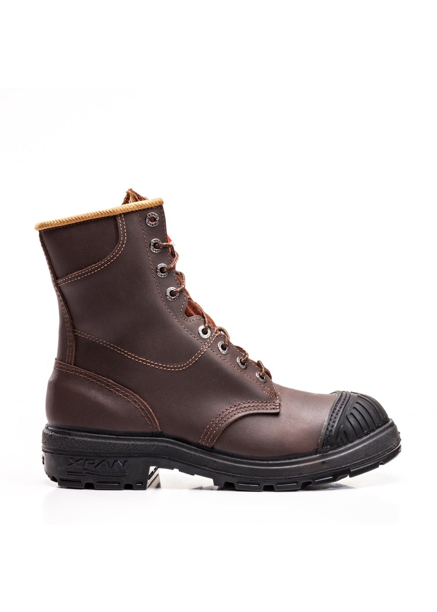 ROYER 8'' all-leather work boots with XPAN PARESHOCK sole