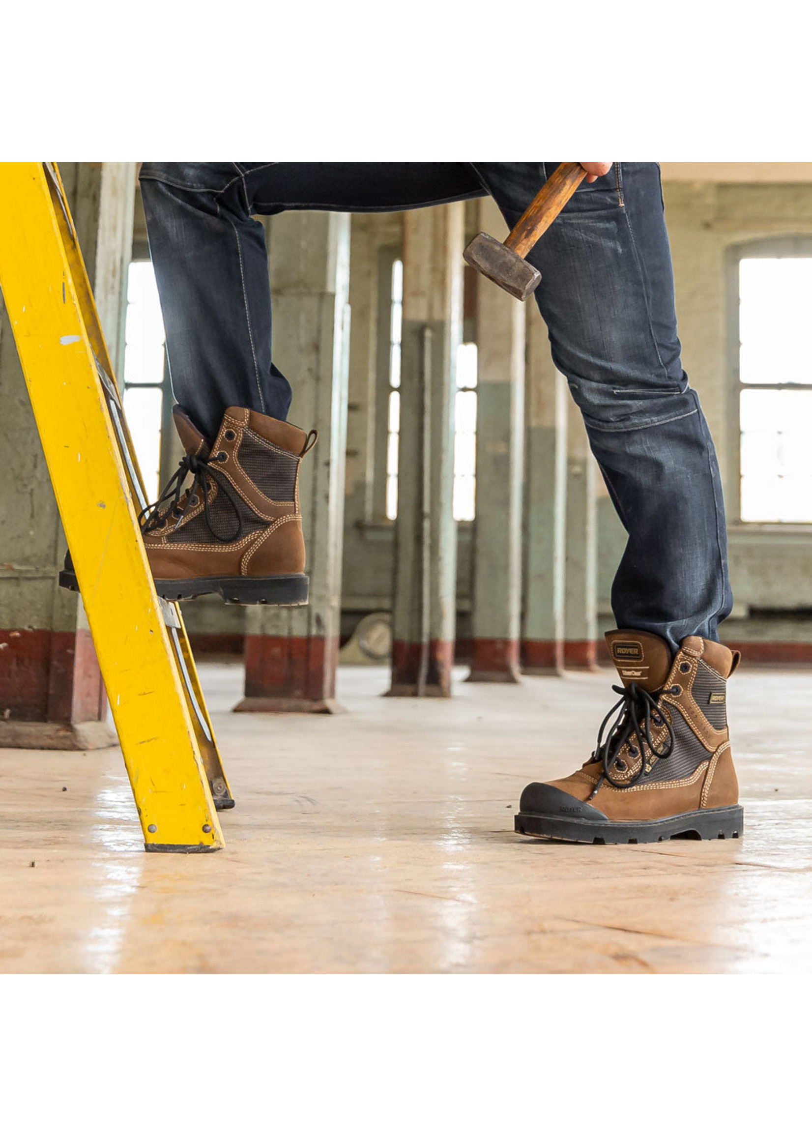 ROYER 8" FLX™ Metal-Free Waterproof Work Boots
