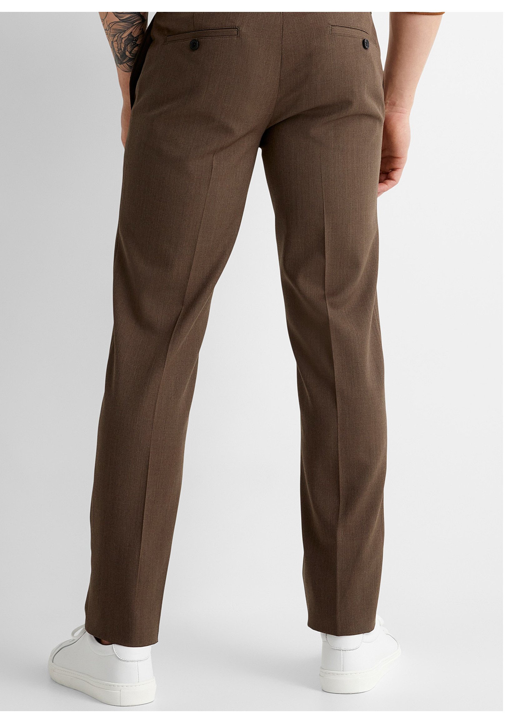 CITADIN Pantalon habillé coupe droite-Homme