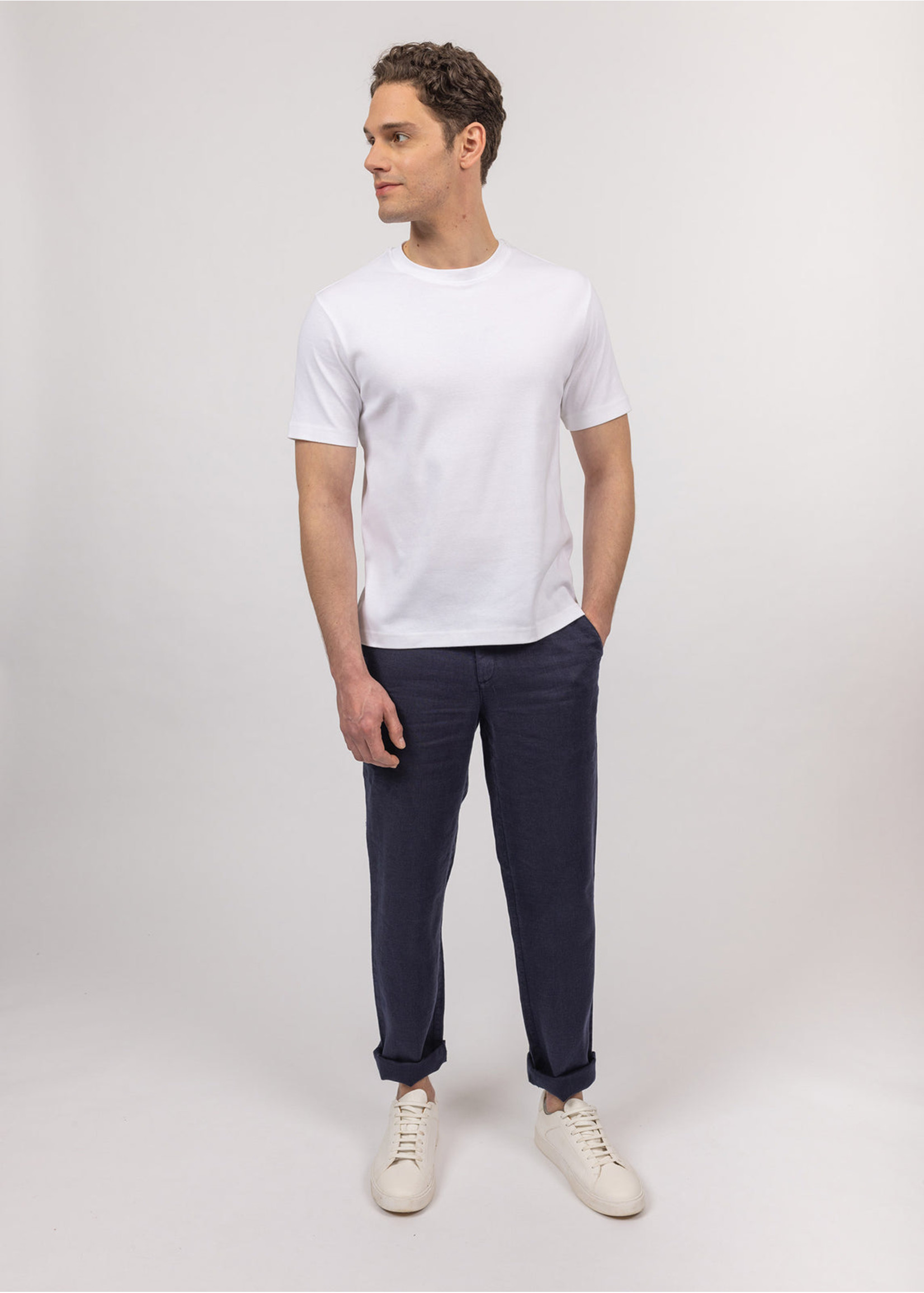 SAINT-JAMES Pantalon de lin Hector-Homme