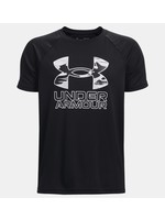 UNDER ARMOUR Boys' UA Tech™ Hybrid Print Fill Short Sleeve