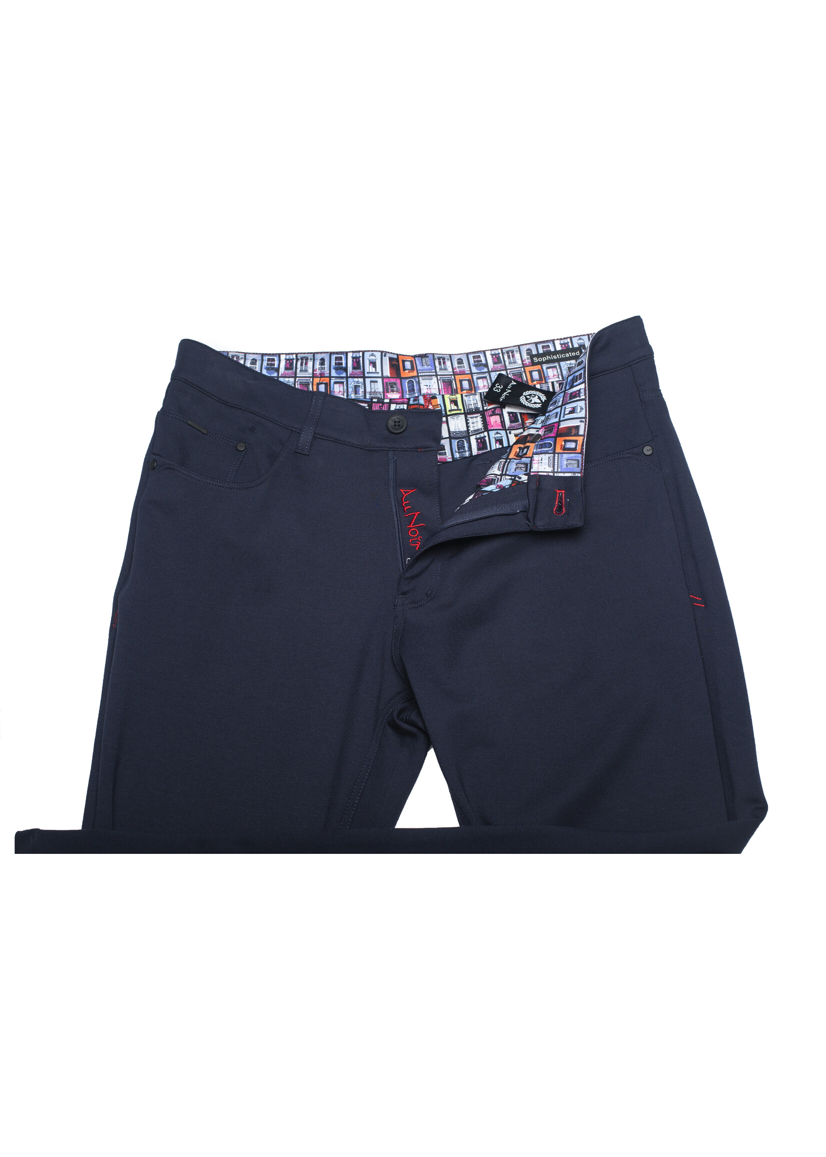 AU NOIR CASUAL TROUSER | Winchester, Midnight