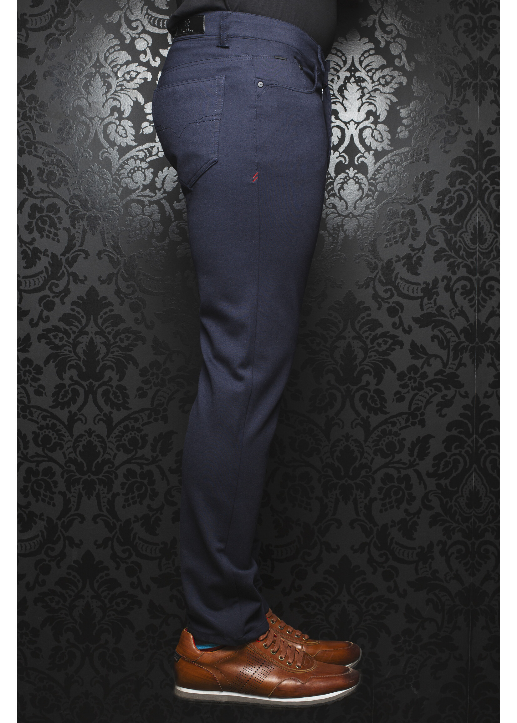 AU NOIR CASUAL TROUSER | Winchester, Midnight