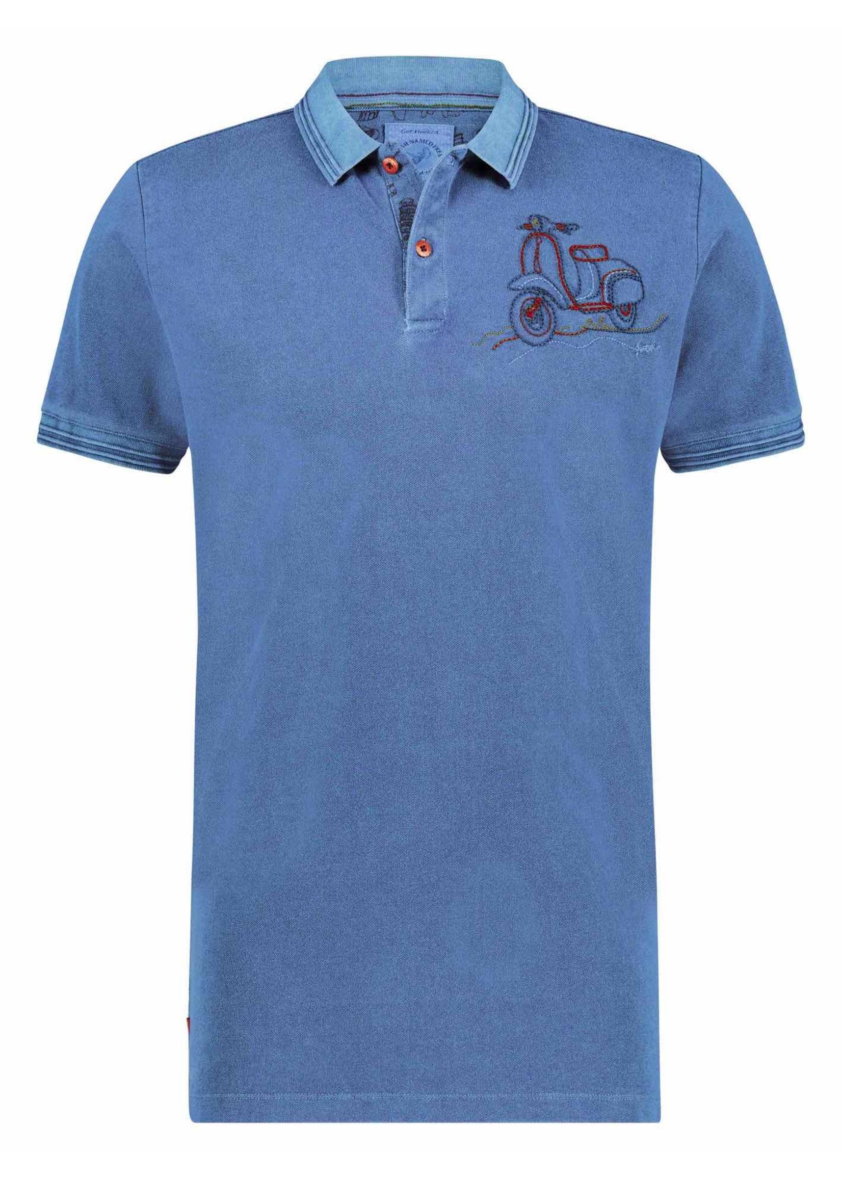 Chandail polo avec traitement sp cial au tissu Homme Lacroix