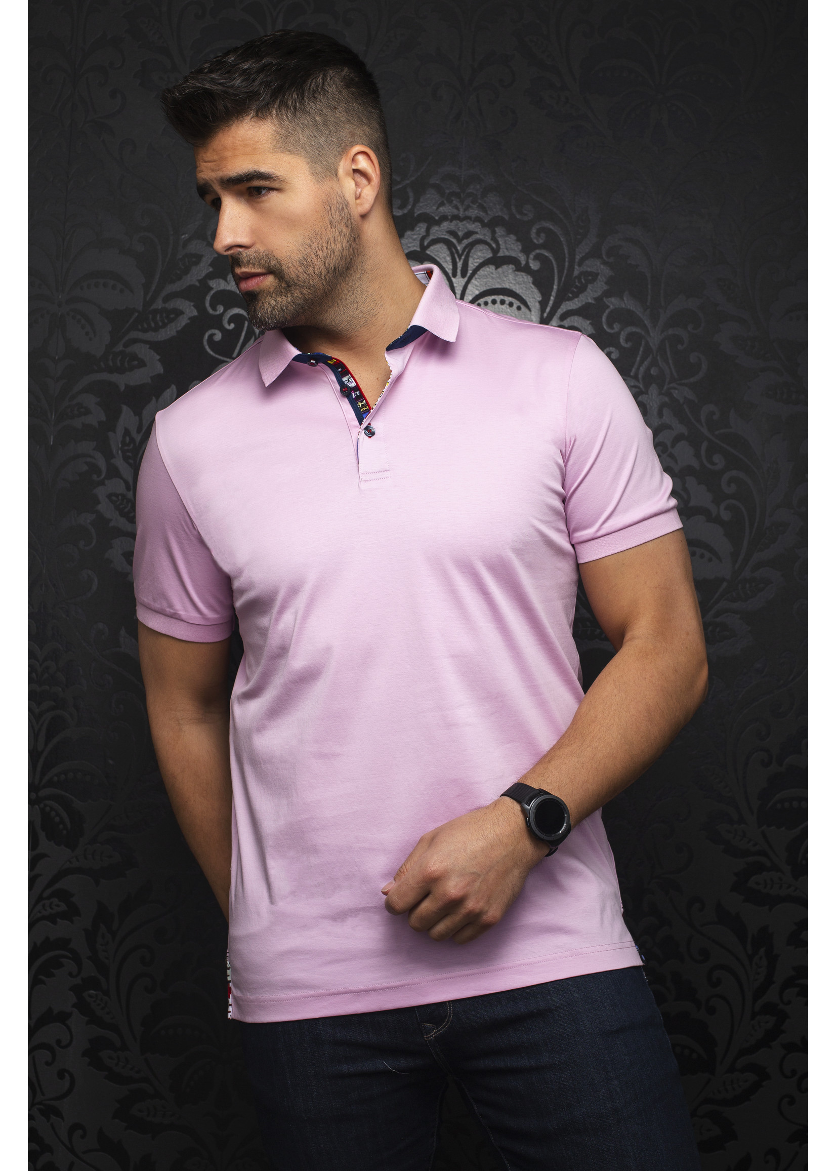 AU NOIR Men's Eagle polo shirt