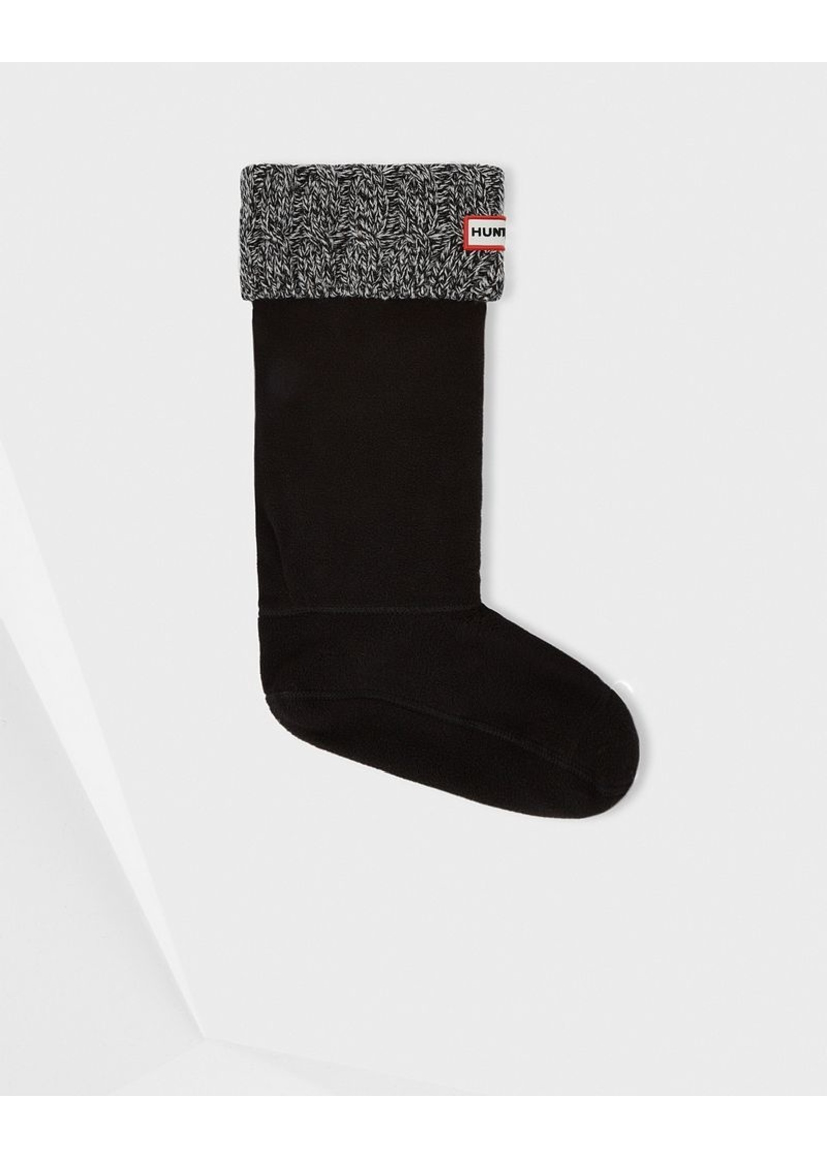HUNTER Cable Knitted Cuff Short Boot Socks