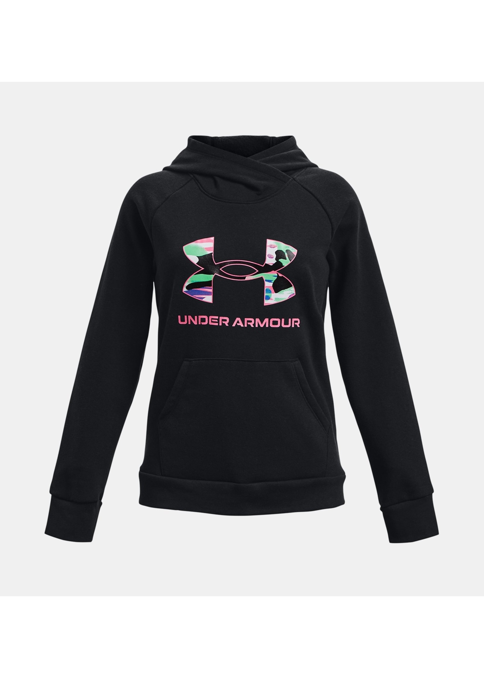 UNDER ARMOUR Chandail à capuchon en molleton Rival BL-Fille