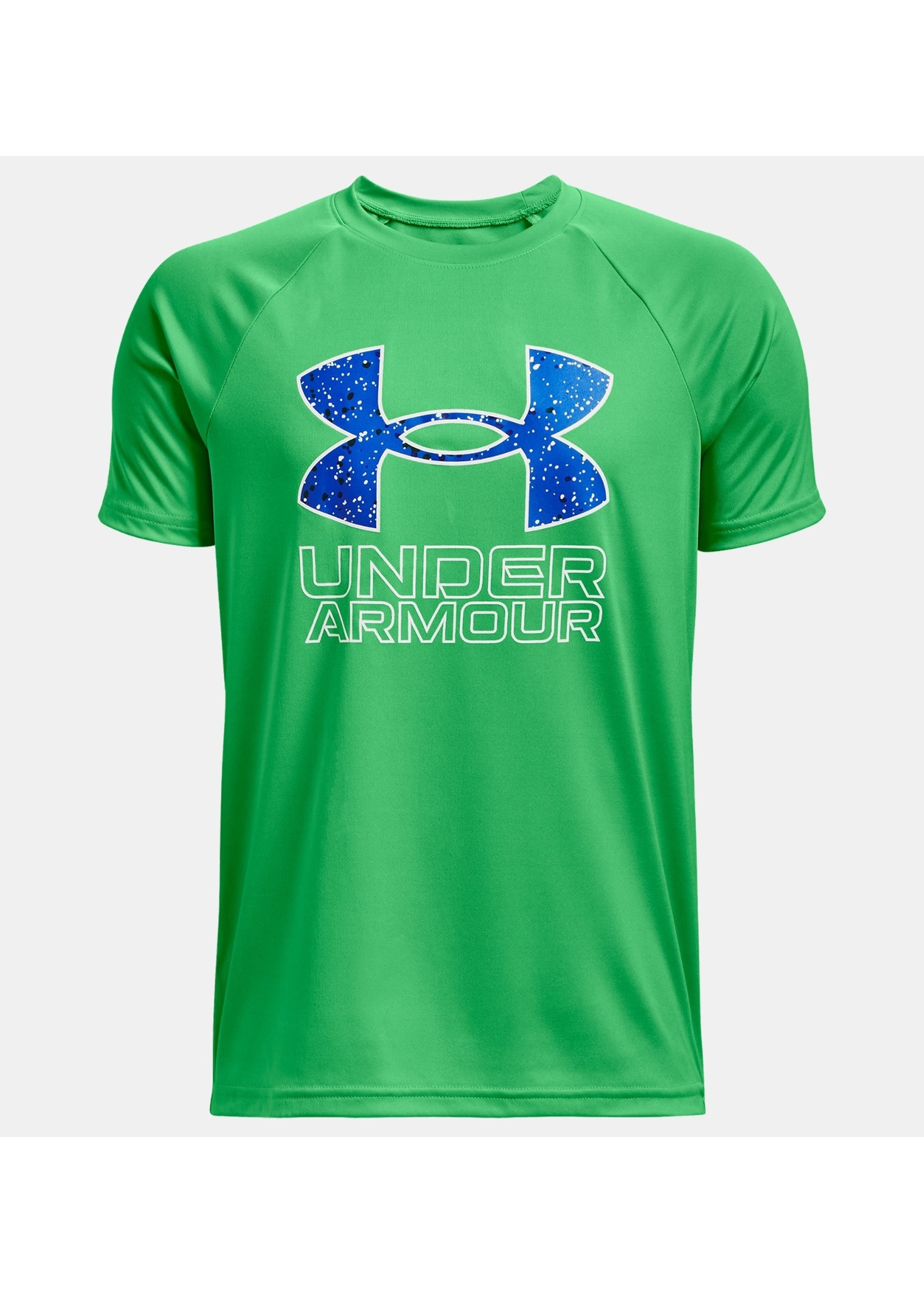 UNDER ARMOUR Boys' UA Tech™ Hybrid Print Fill Short Sleeve