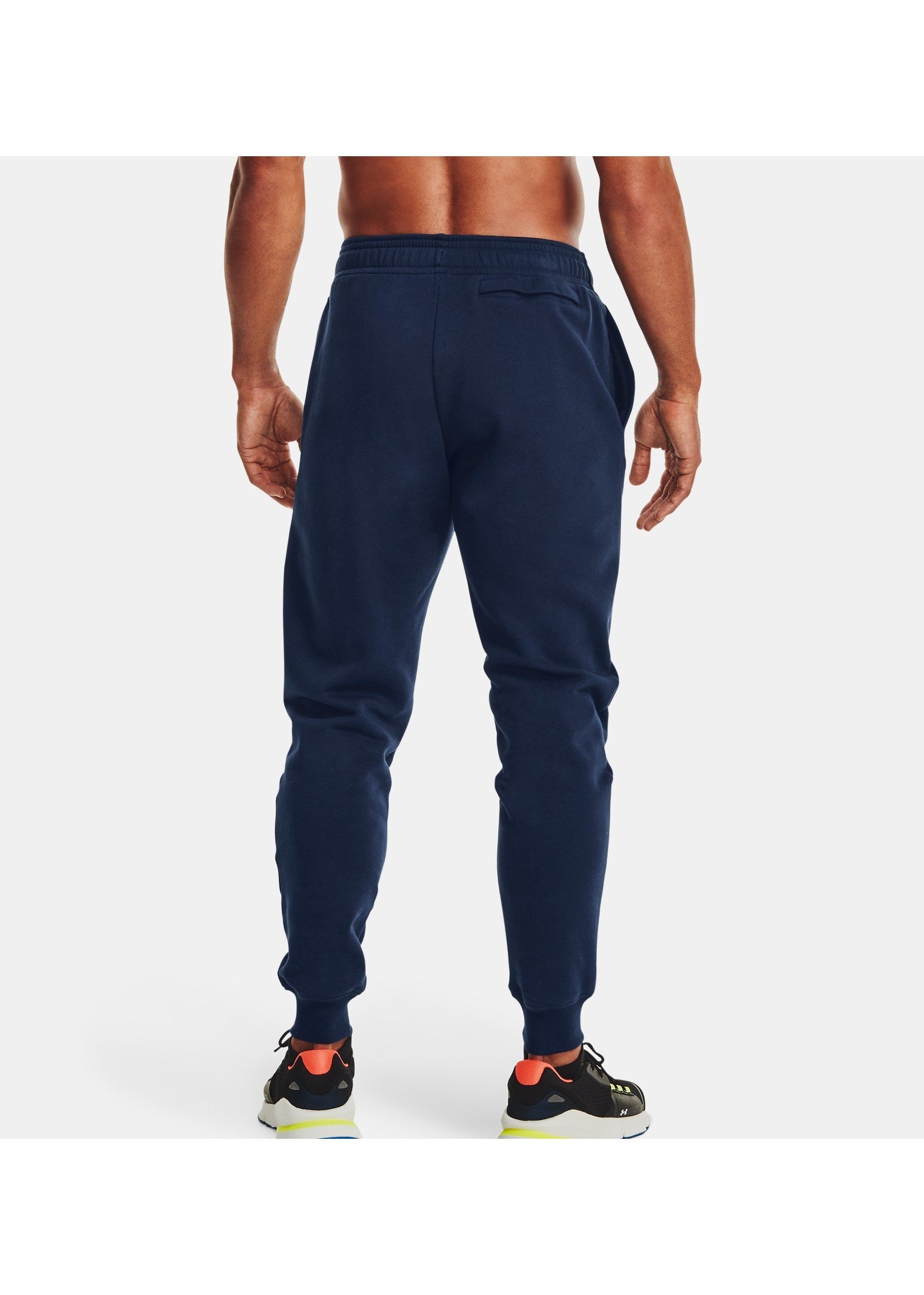 UNDER ARMOUR Pantalon en molleton UA Rival avec élastique à la cheville-Homme