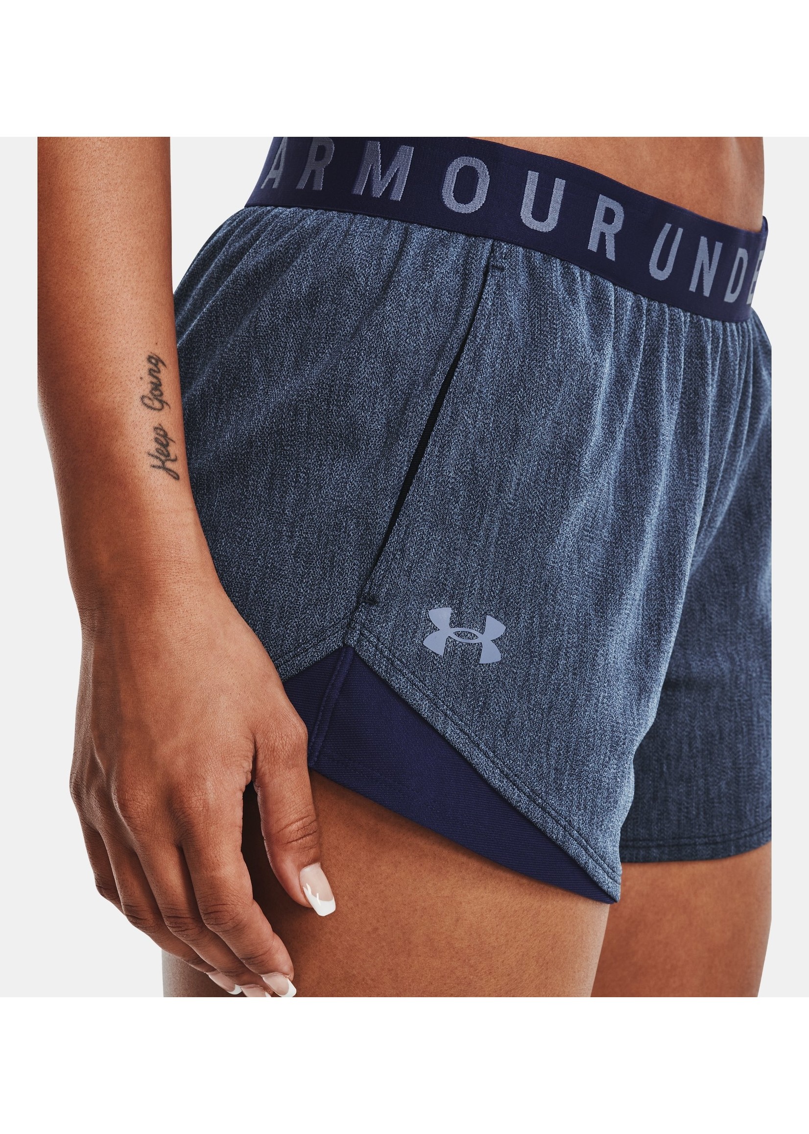 Under Armour Blue Short Shorts for Women