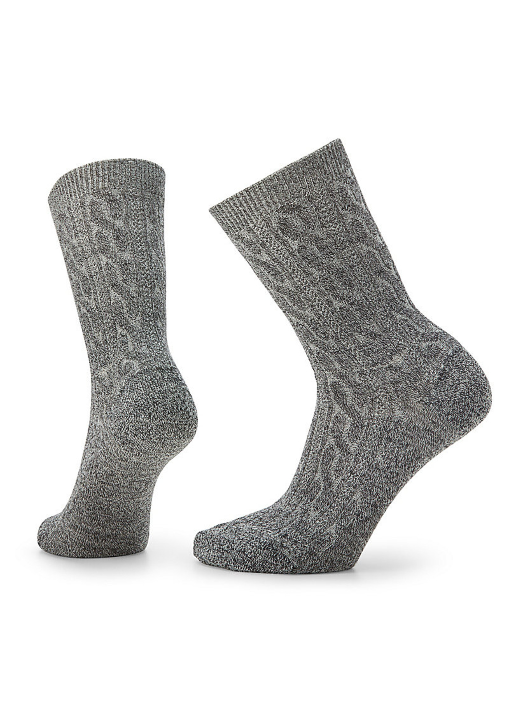 SMARTWOOL Chaussettes Everyday Cable Crew pour femme - 5 couleurs disponibles