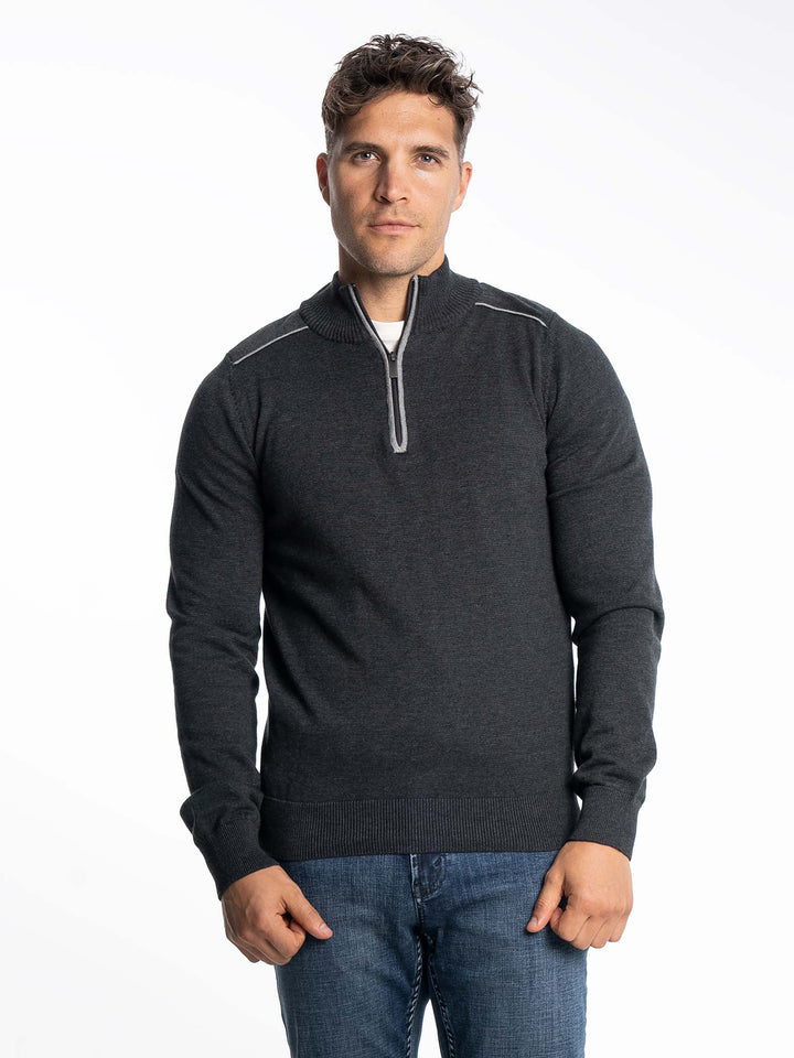 Men's Ford 1/4 zip sweater - Lacroix espace boutique inc.