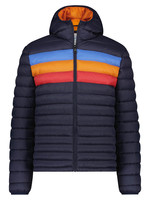 A FISH NAMED FRED Padded Jacket Navy