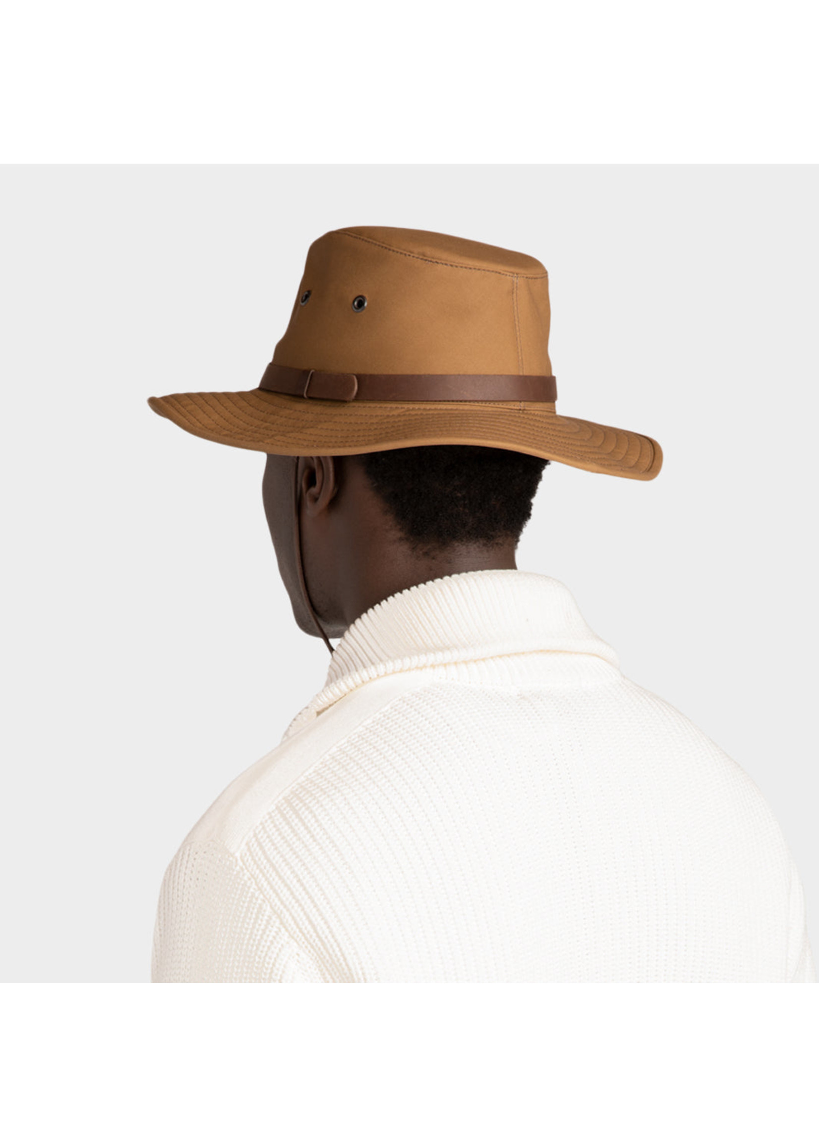 TILLEY Chapeau Fedora en coton ciré-Unisexe