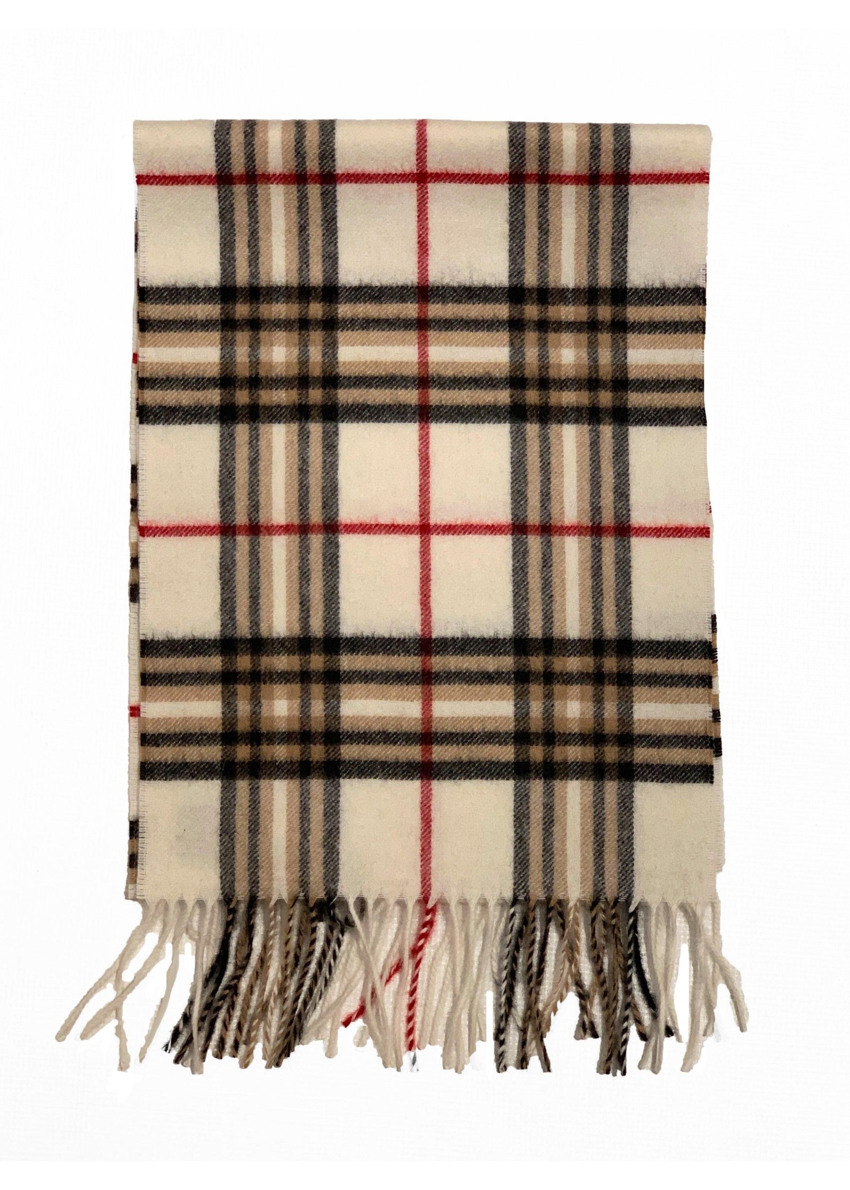 HEMLEY Cashmere Check Scarf