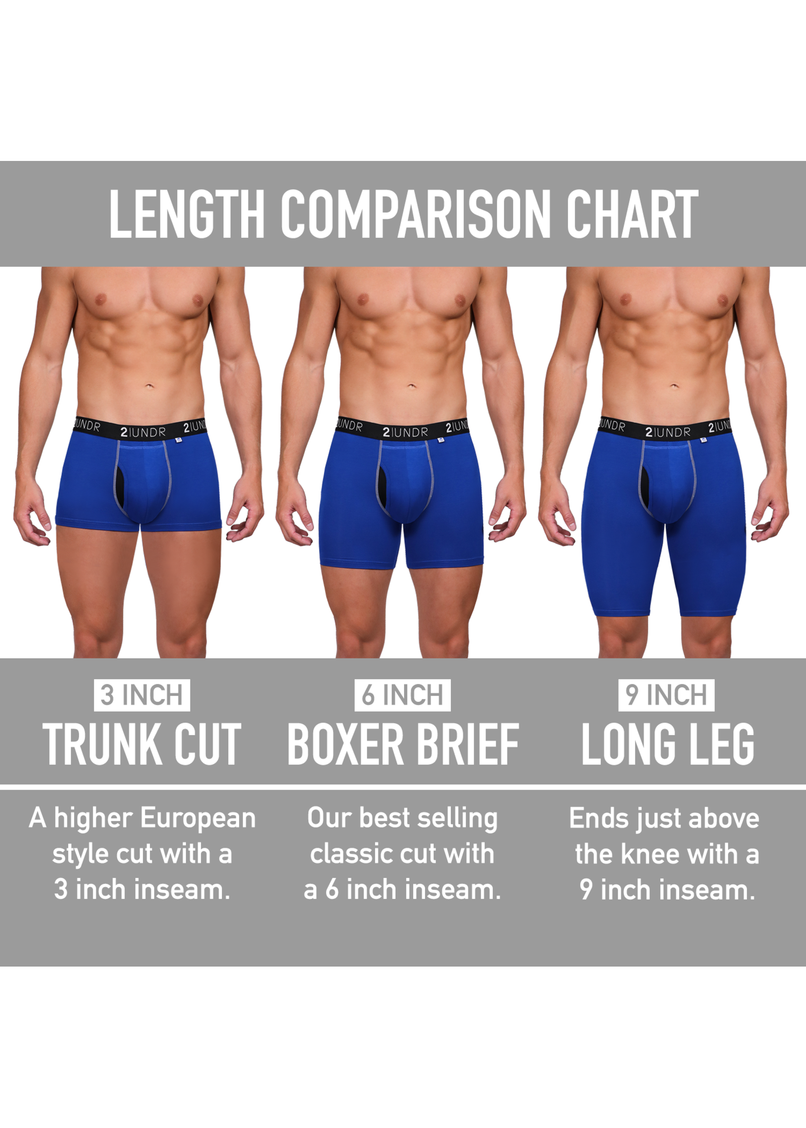 2|UNDR Boxer 6'' Swing Shift en mélange de modal CANADA EH-Homme