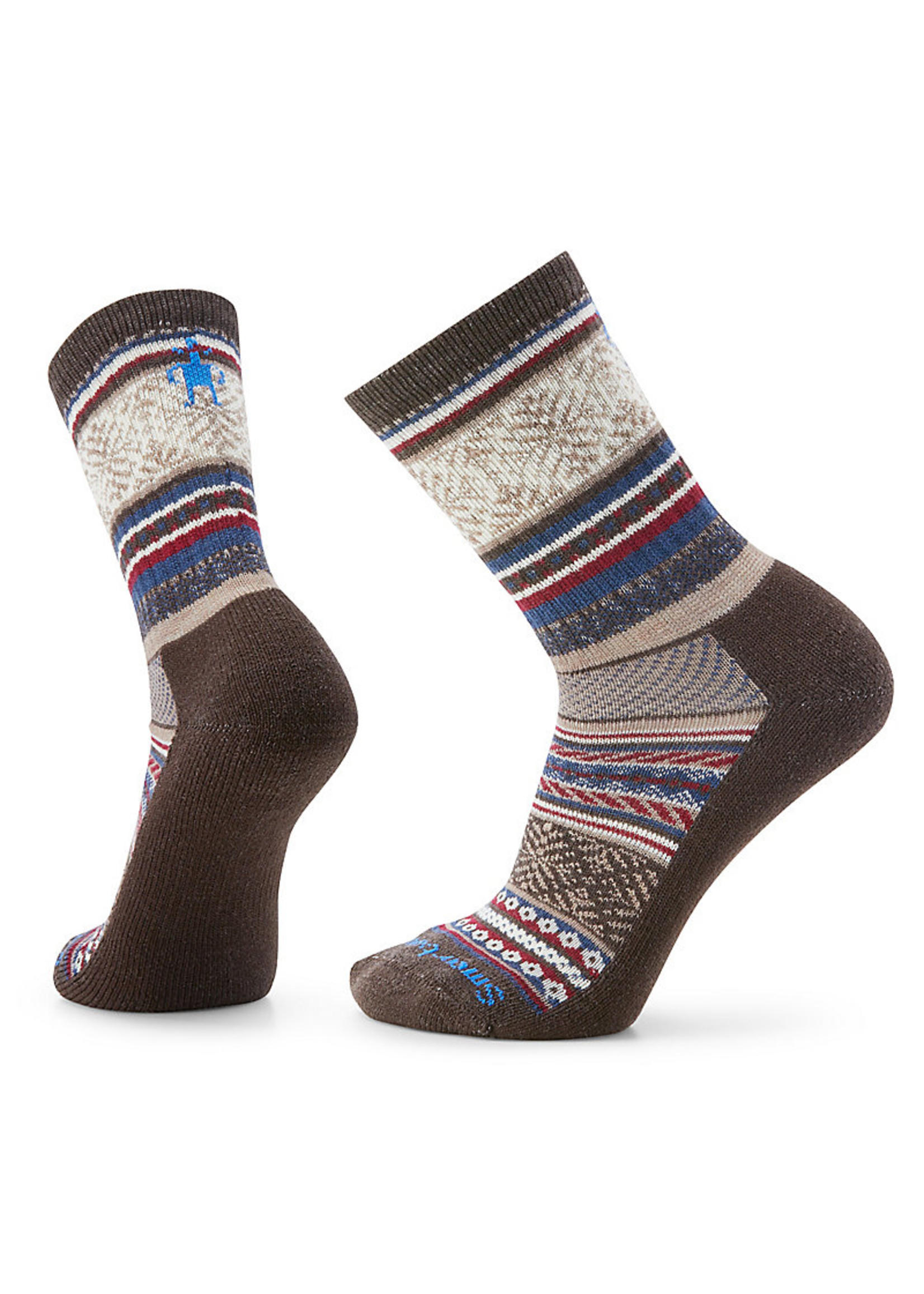 SMARTWOOL Everyday Fair Isle Sweater Light Cushion Crew Socks