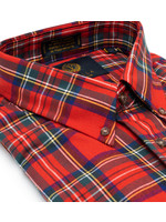 VIYELLA Viyella Royal Stewart Tartan Button-Down Collar Sport Shirts