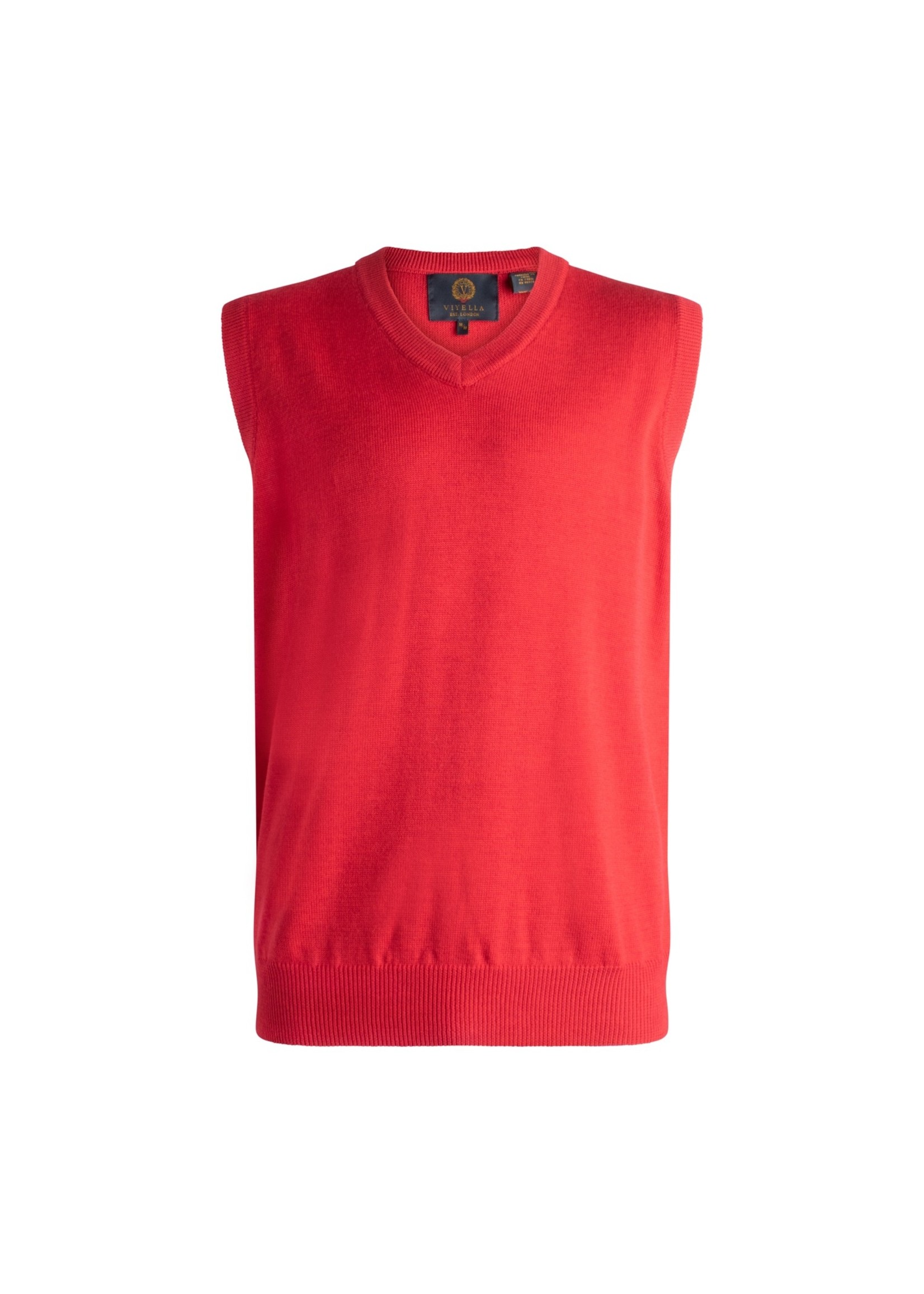 VIYELLA Chandail débardeur en laine mérinos pour homme - 7 couleurs disponibles