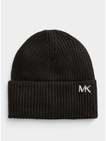 Tuque en tricot avec rebord-Femme