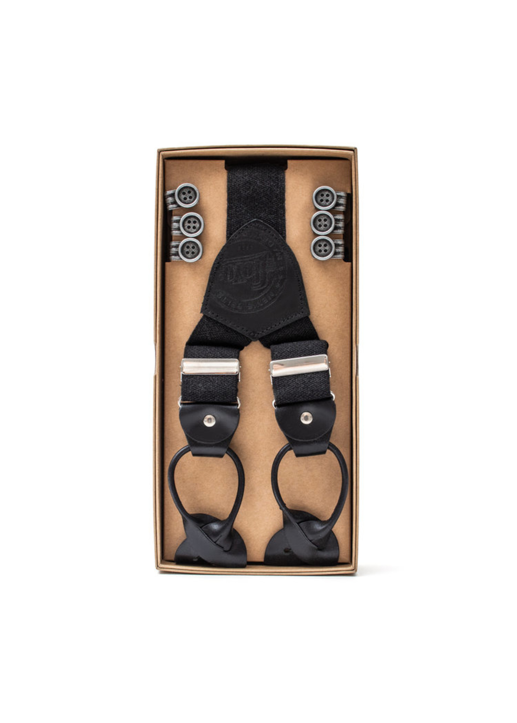 LLOYD Bretelle ajustable avec attaches de cuir et boutons amovibles-Homme