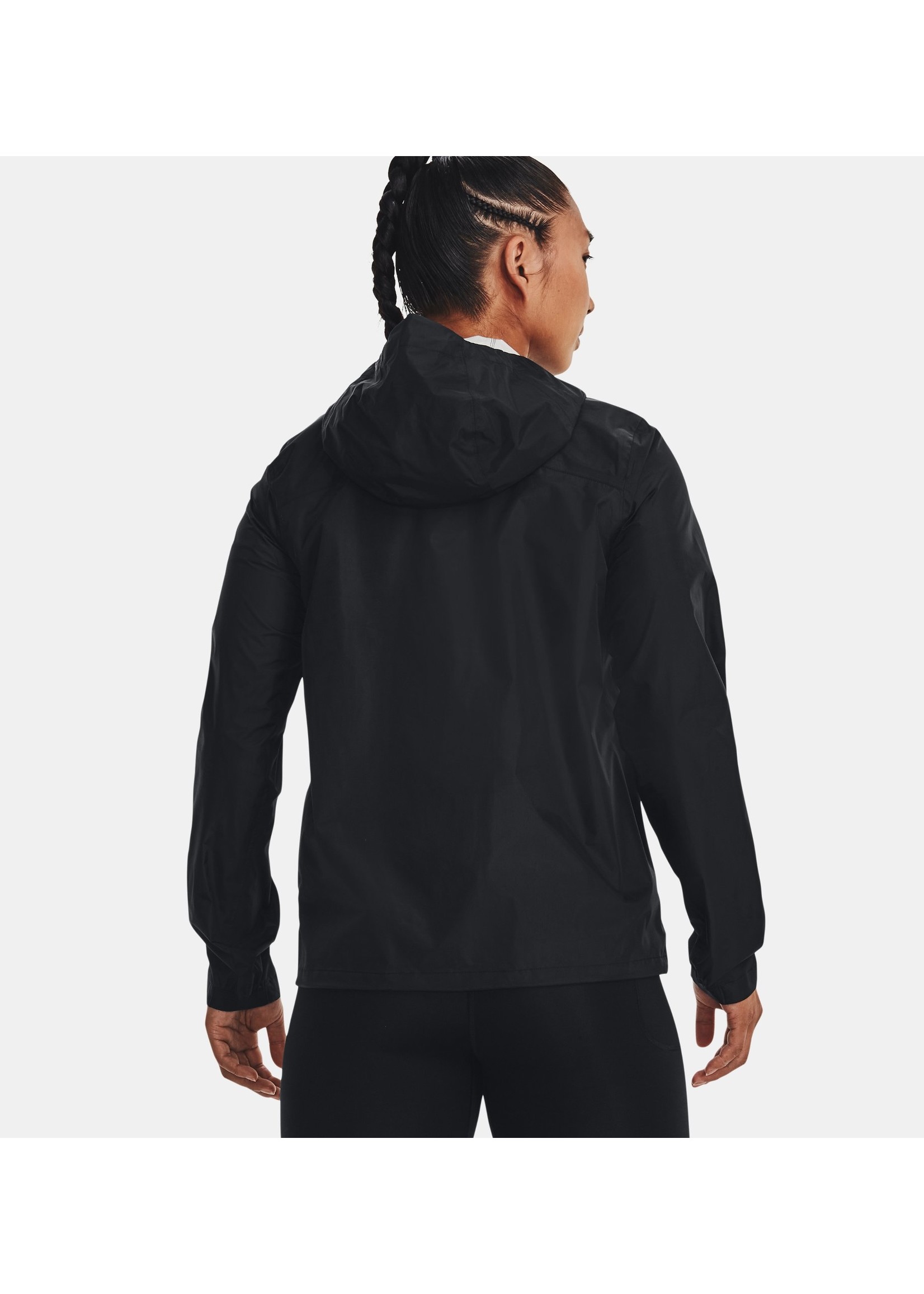 Veste Coupe-Vent Noir Femme Under Armour Forefront Rain