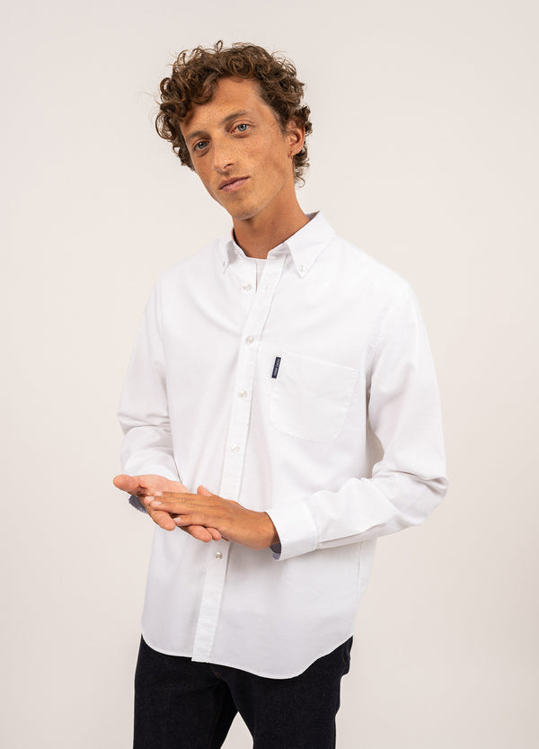 Ambroise Oxford long sleeve shirt Lacroix espace boutique inc.