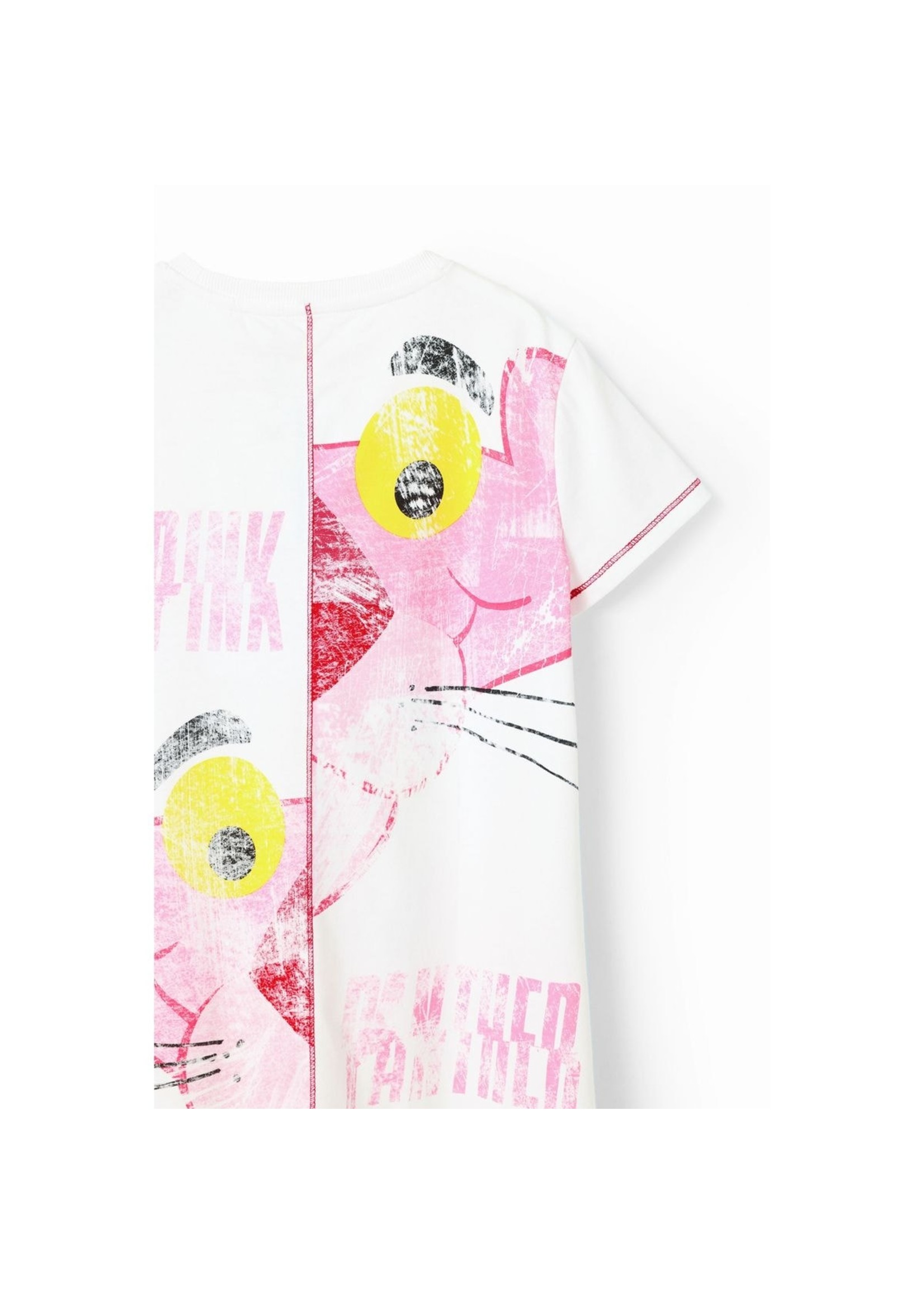 DESIGUAL Girl's Pink Panther t-shirt dress