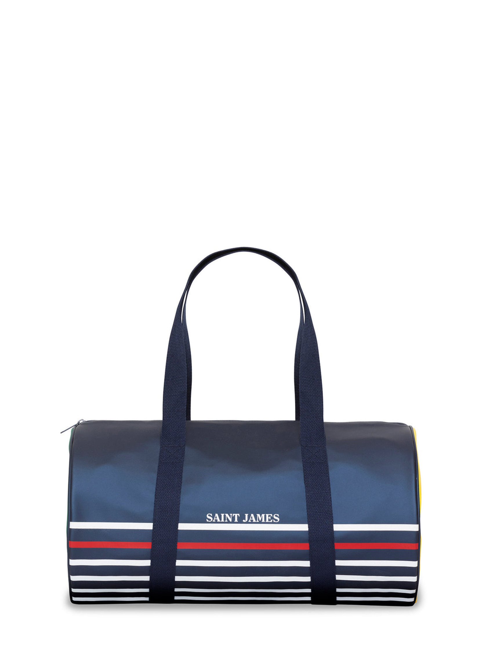 SAINT-JAMES Striped bowling bag
