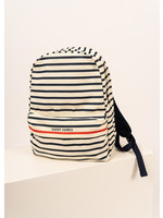 SAINT-JAMES Striped backpack in cotton