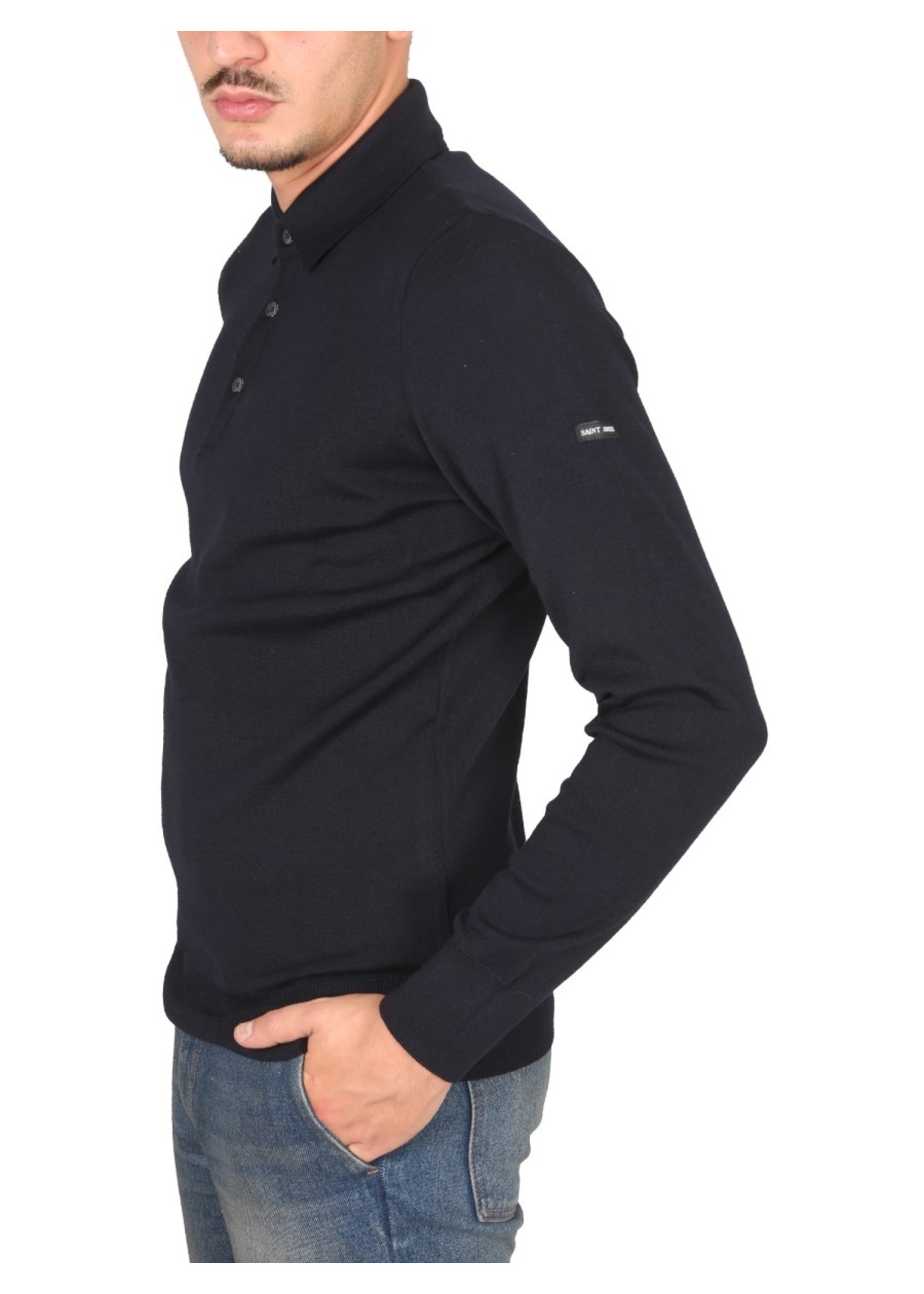 SAINT-JAMES Chandail polo ML Lucques-Homme