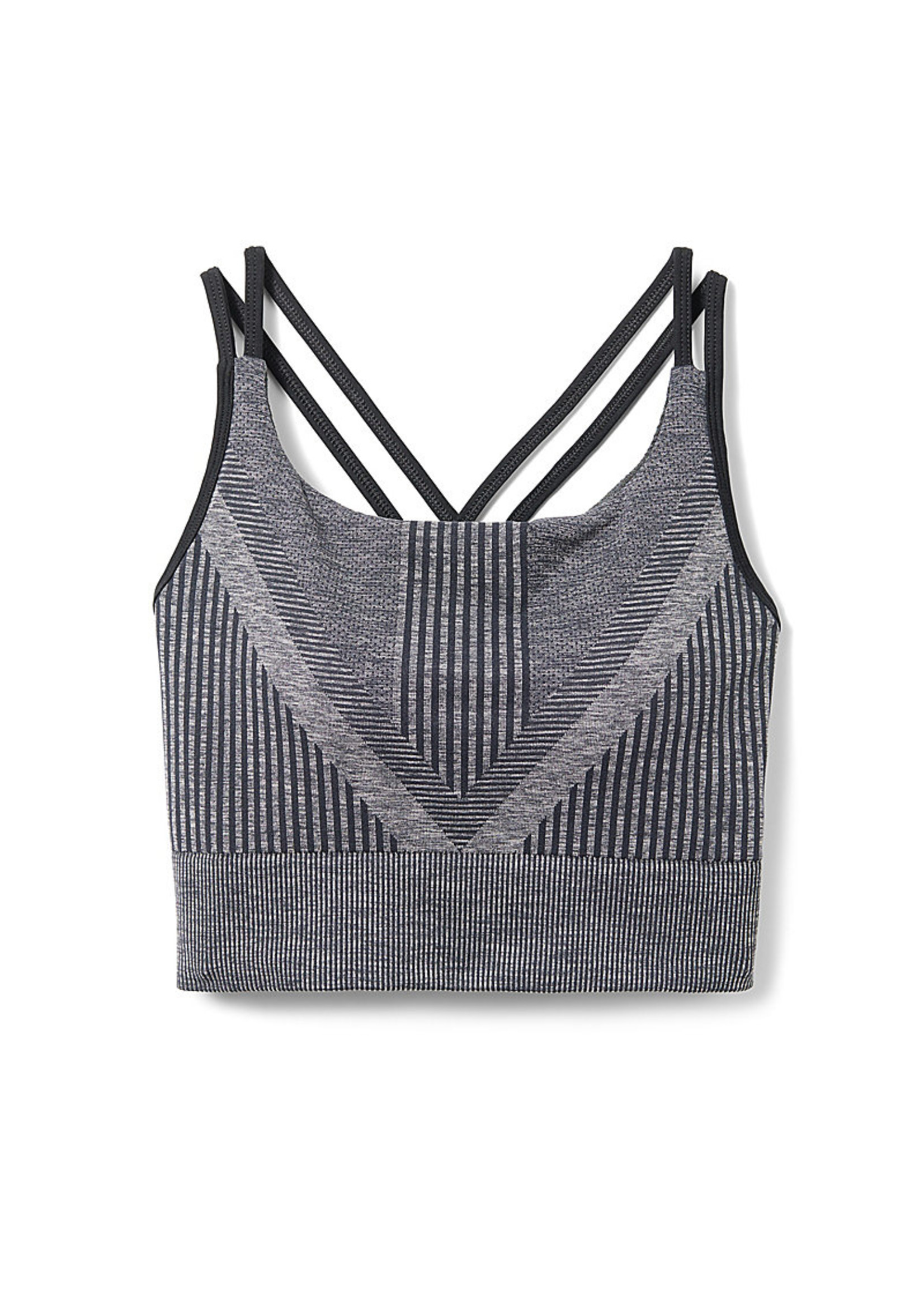 Smartwool Intraknit Racerback Bra - Women's, Black Heather, X-Small :  : Clothing, Shoes & Accessories