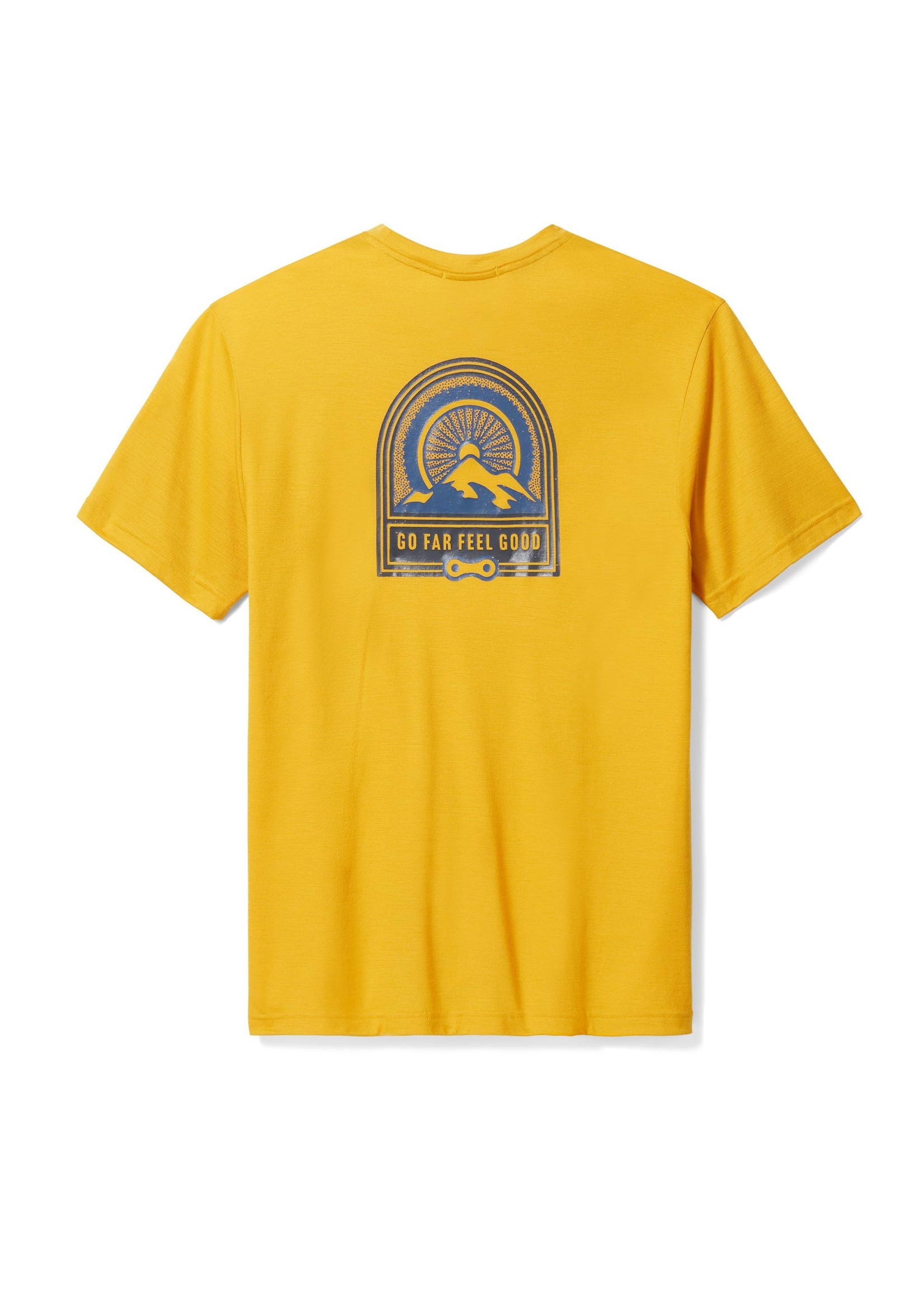 SMARTWOOL T-shirt en mérinos avec imprimé lever de l'aube-Homme