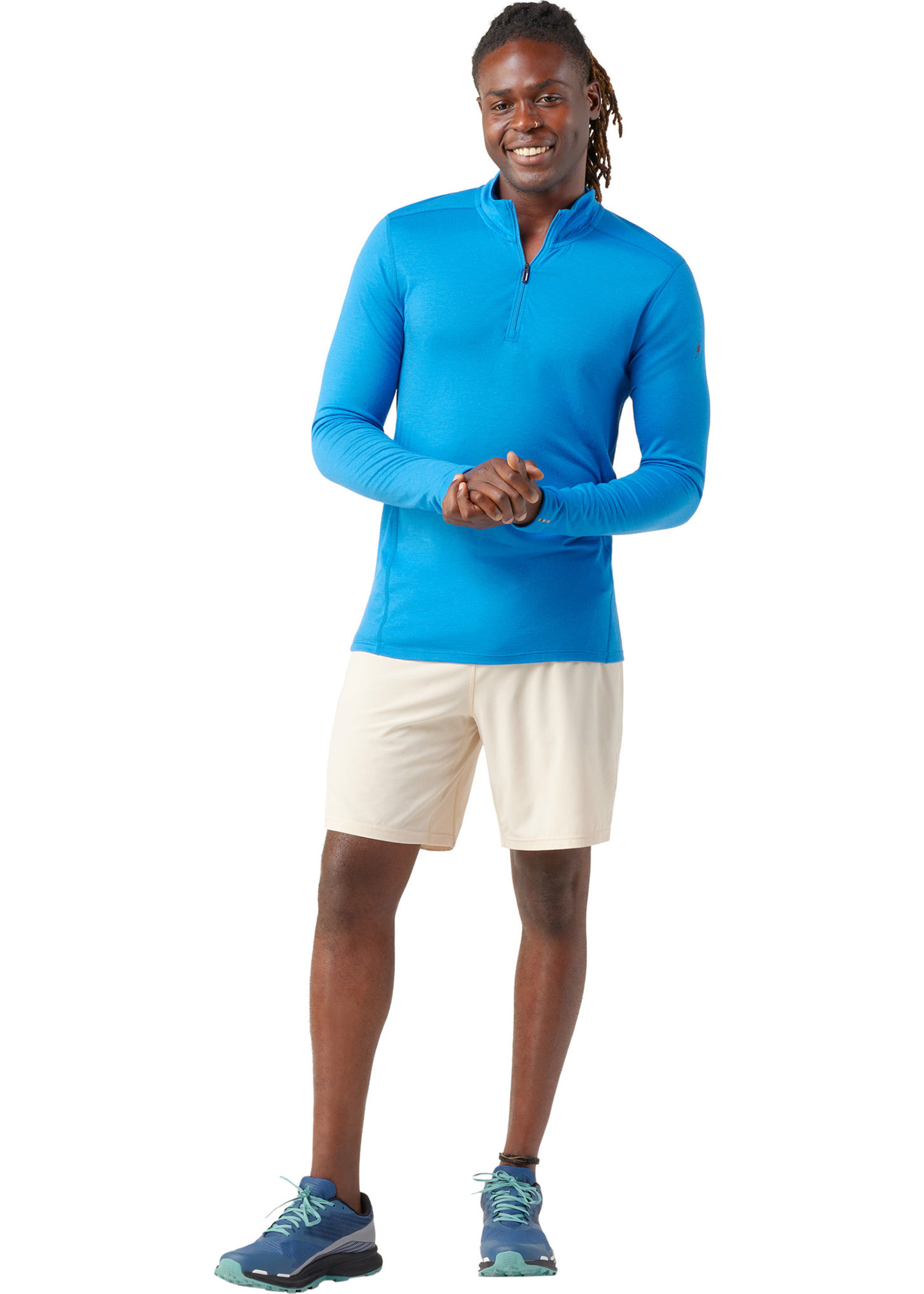 SMARTWOOL Men's Classic All-Season Merino Base Layer 1/4 Zip