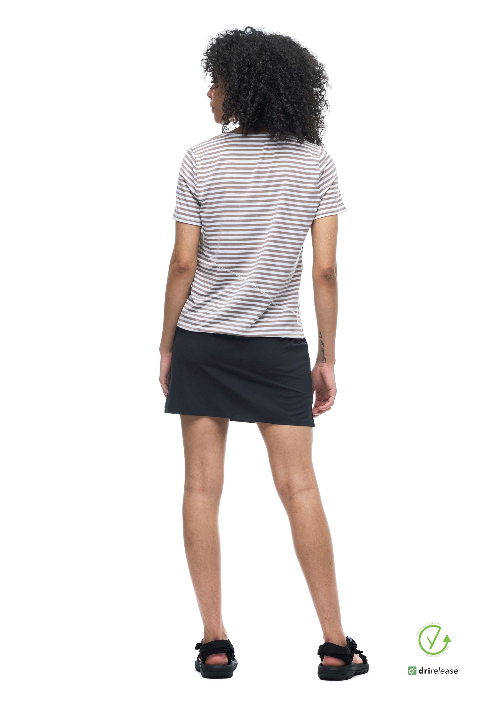 INDYEVA Short Sleeve V-Neck Kurak LT